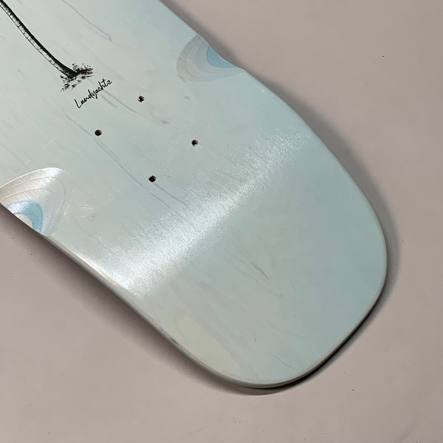 LANDYACHTZ Dinghy Blunt UV Sun Longboard/Skateboard Canadian Maple Deck 7 Ply 29"x9" (New Other)
