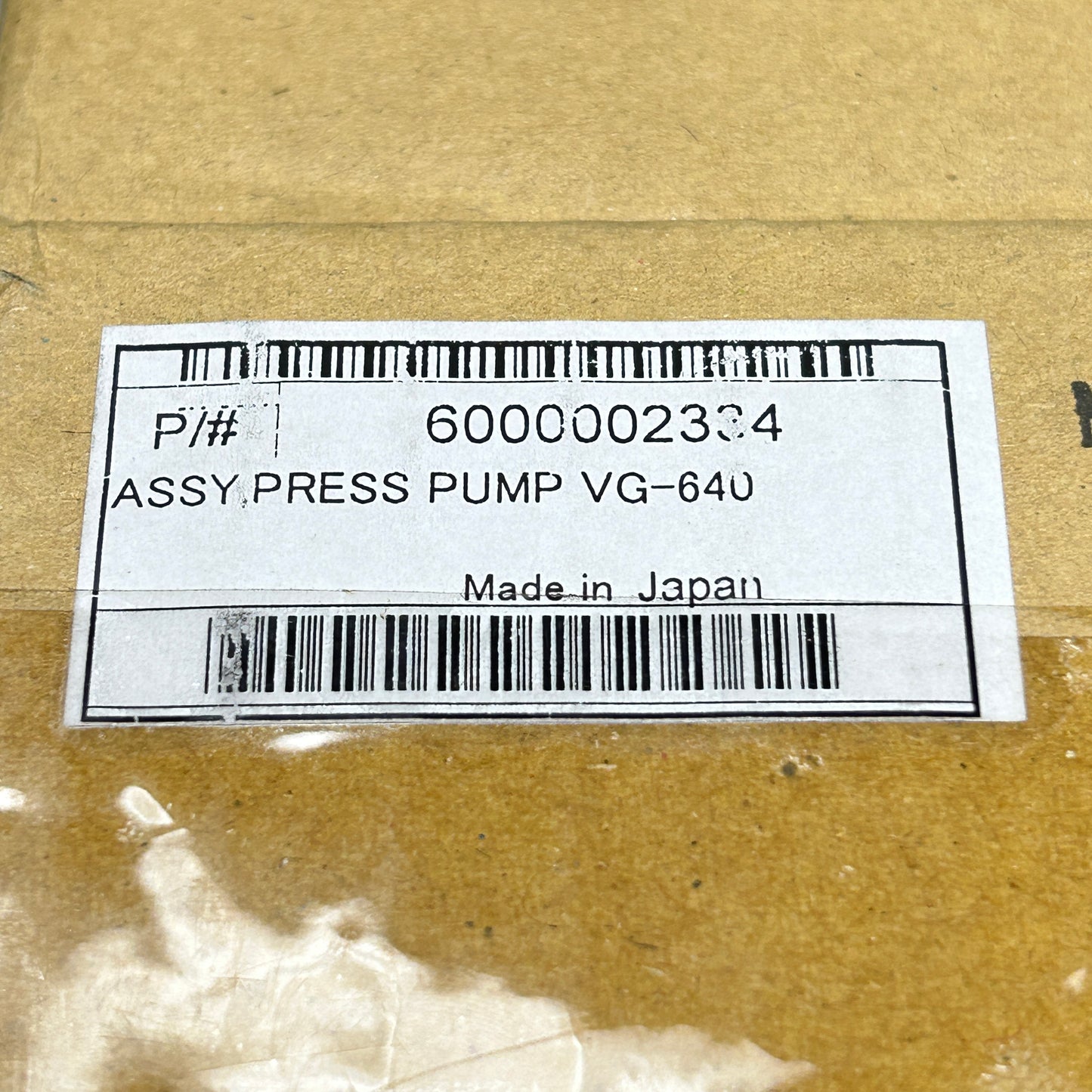 ROLAND ASSY Press Pump VG-640 6000002334 (New)