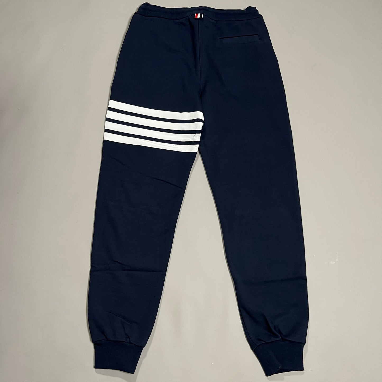 THOM BROWNE Classic Sweat pants w/Engineered 4 Bar Loop Back Navy Size 3 (New)