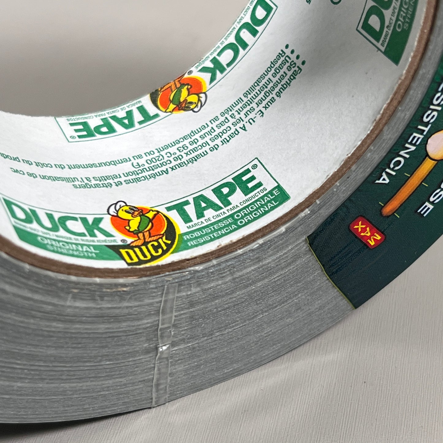 SHURTAPE DUCK TAPE The Original Waterproof Grey 1.88 in x 60 yd 332834 (New)