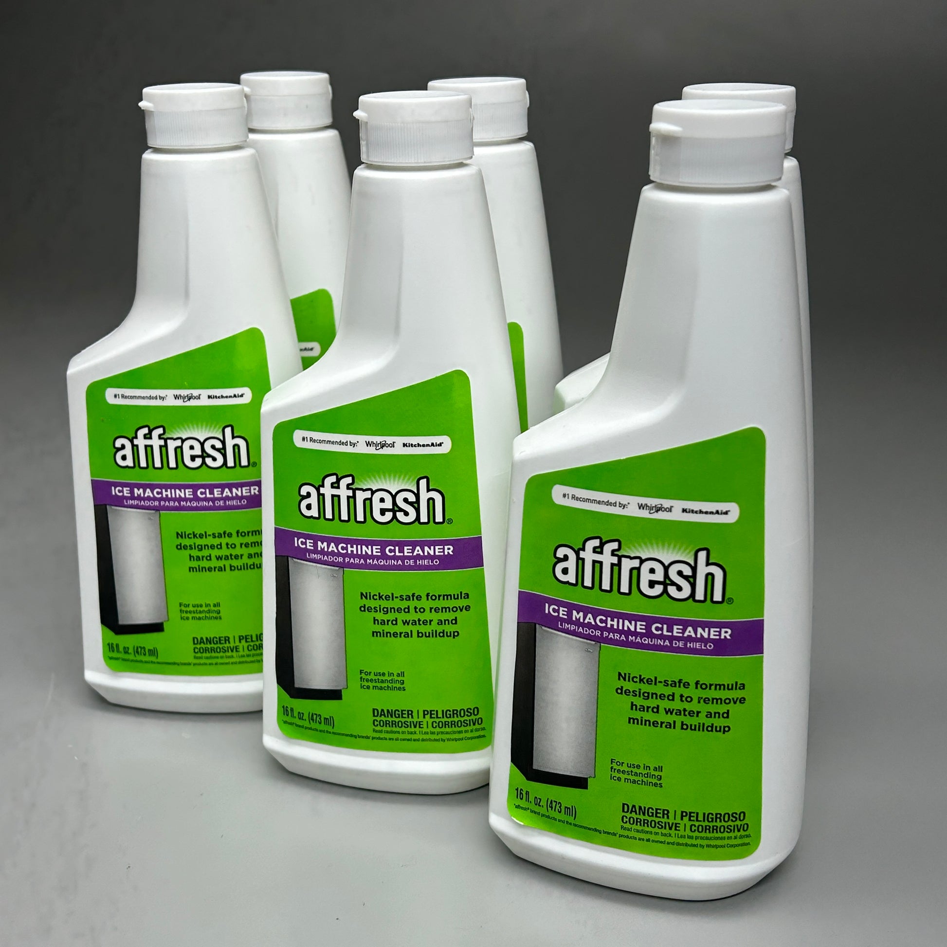 AFFRESH 6-PK! Ice Machine Cleaner for all Freestanding Ice
