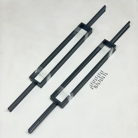 VEVOR Deck Balusters, 10 Pack Metal Deck Spindles, 44"x0.5" (New)