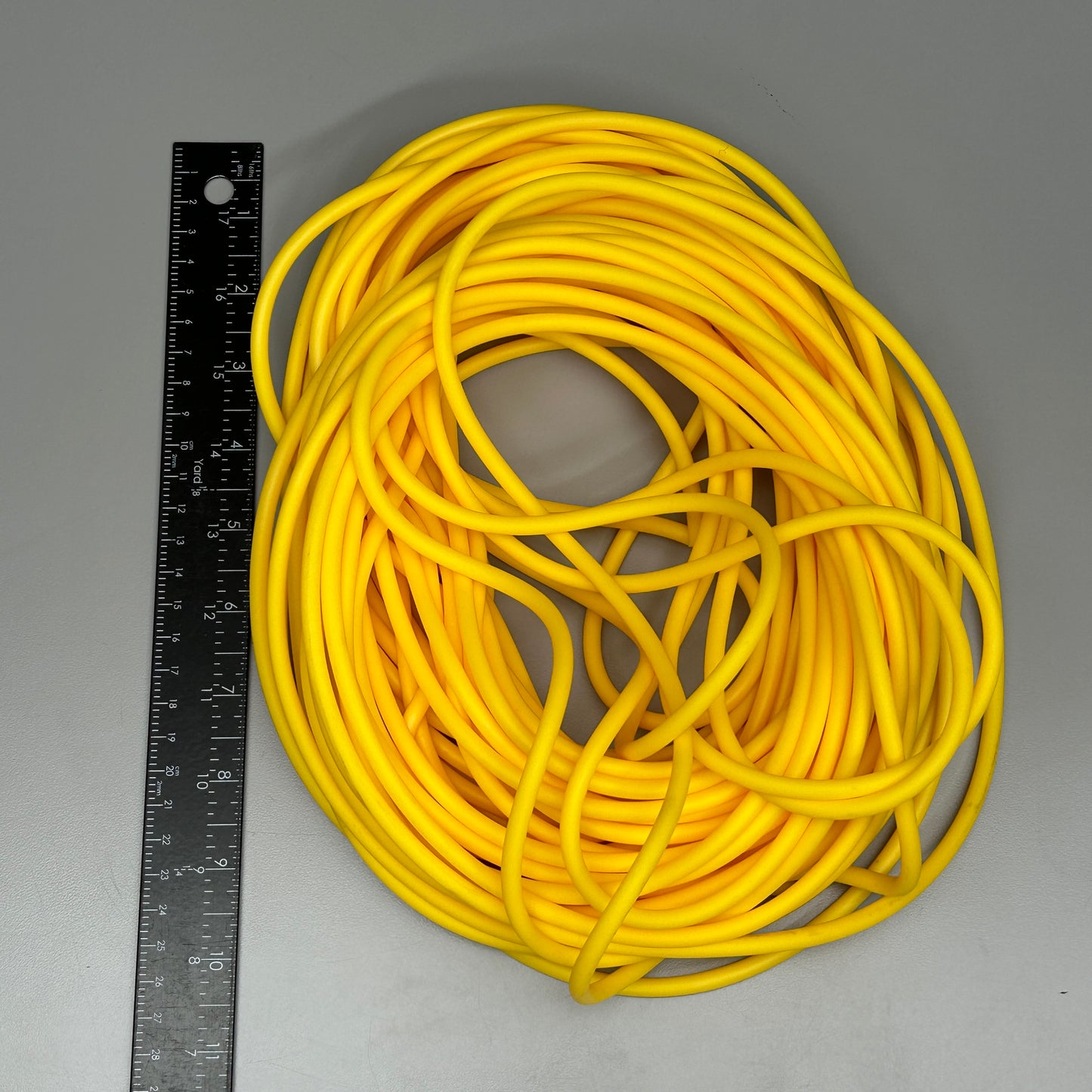 CANDO Latex-Free Exercise Tubing X-Light 100 ft Yellow (New)