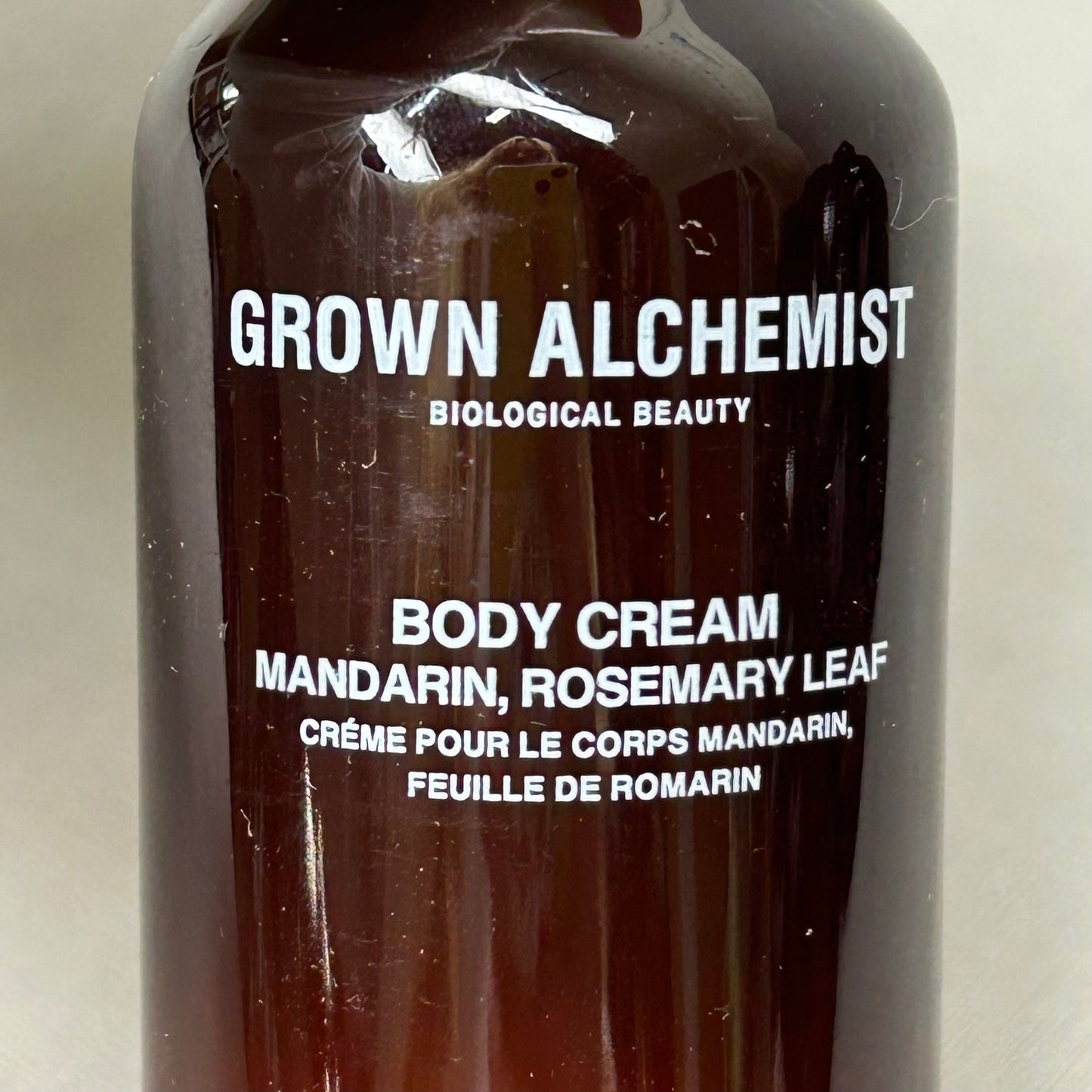 GROWN ALCHEMIST 3-PACK! Body Cream Mandarin Rosemary Leaf 1.69 fl oz (New)