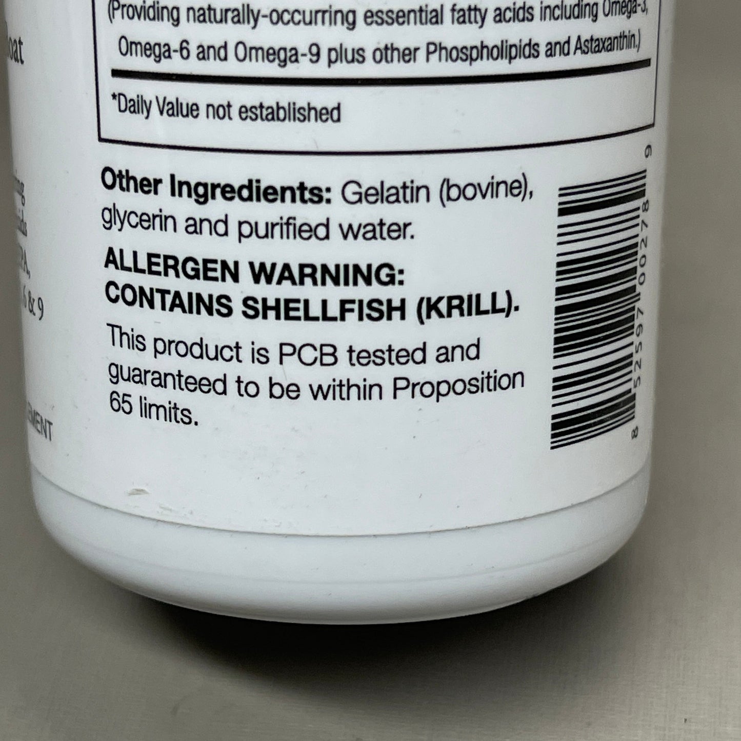 ZA@ CAPTAIN KRILLS 12 Bottles Krill Oil Dietary Supplement Omega 3, 6, 9 - 720 Softgels BB 11/23 (New)