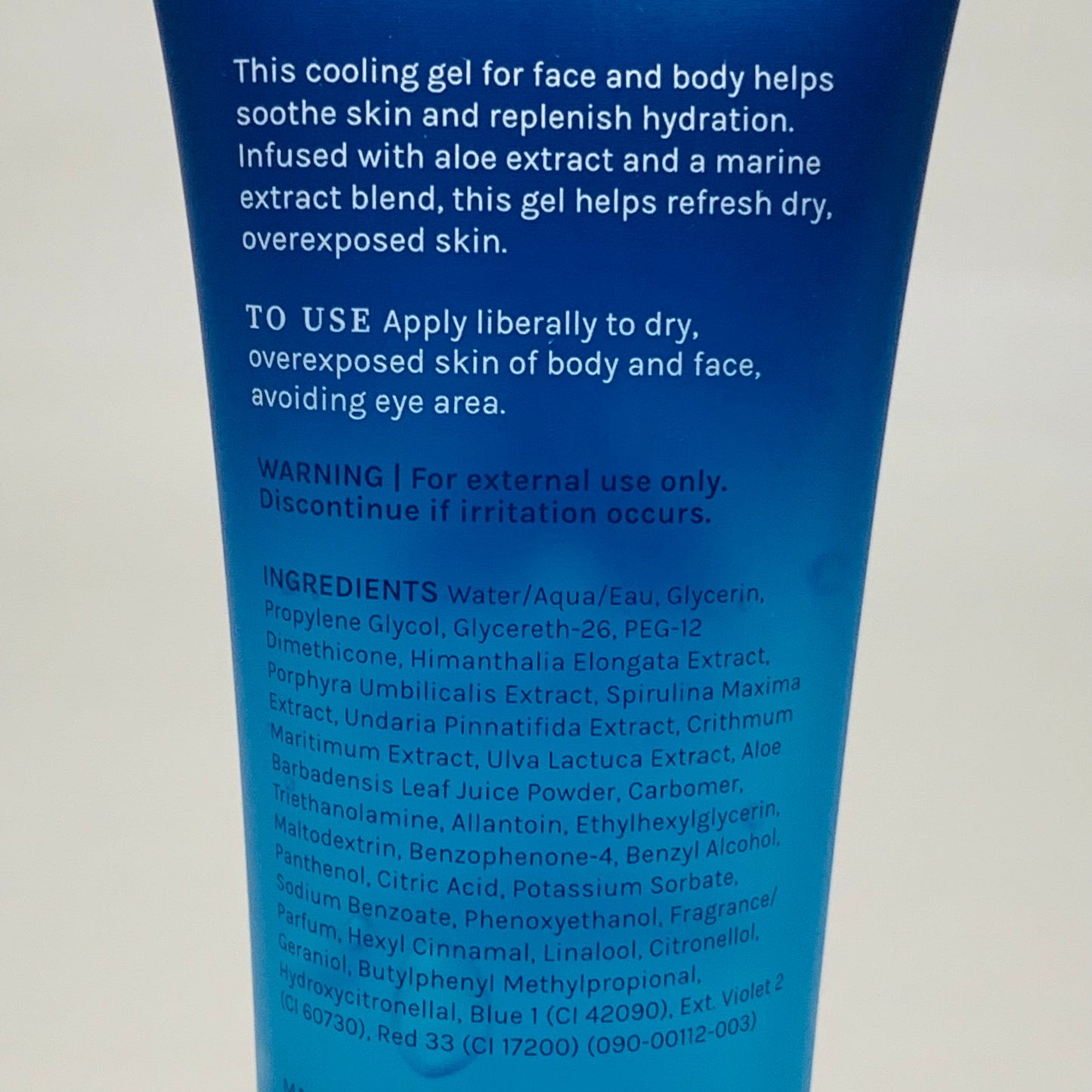 ZA@ DISNEY Resorts (6 PACK) H2O+ Cooling Aloe Gel 3 oz Tube DISCONTINUED 19048 (New) C