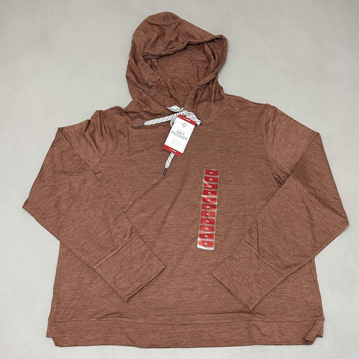 MEMBERS MARK Favorite Soft Pullover Brown Size X-Large (New)
