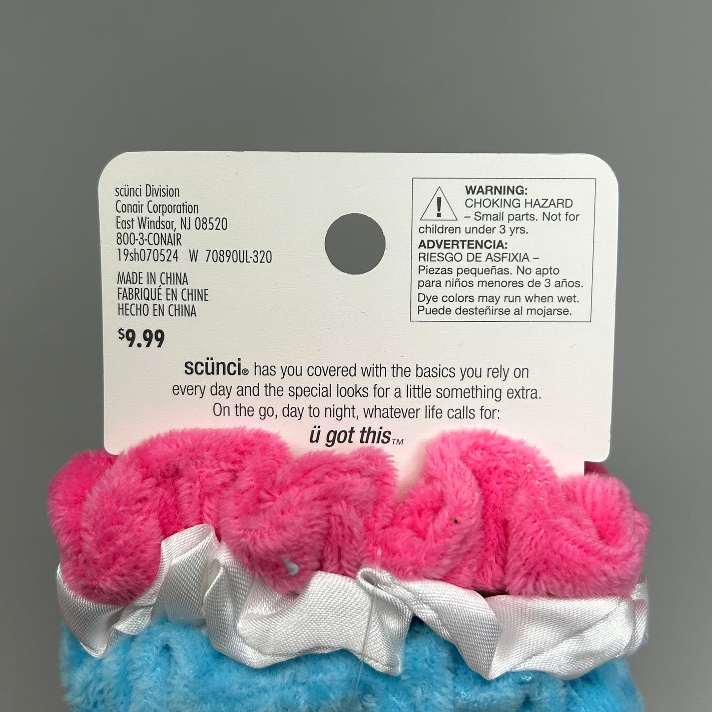 SCUNCI 3-PACK! The Original Scrunchie Multicolor 8-Pieces (New)