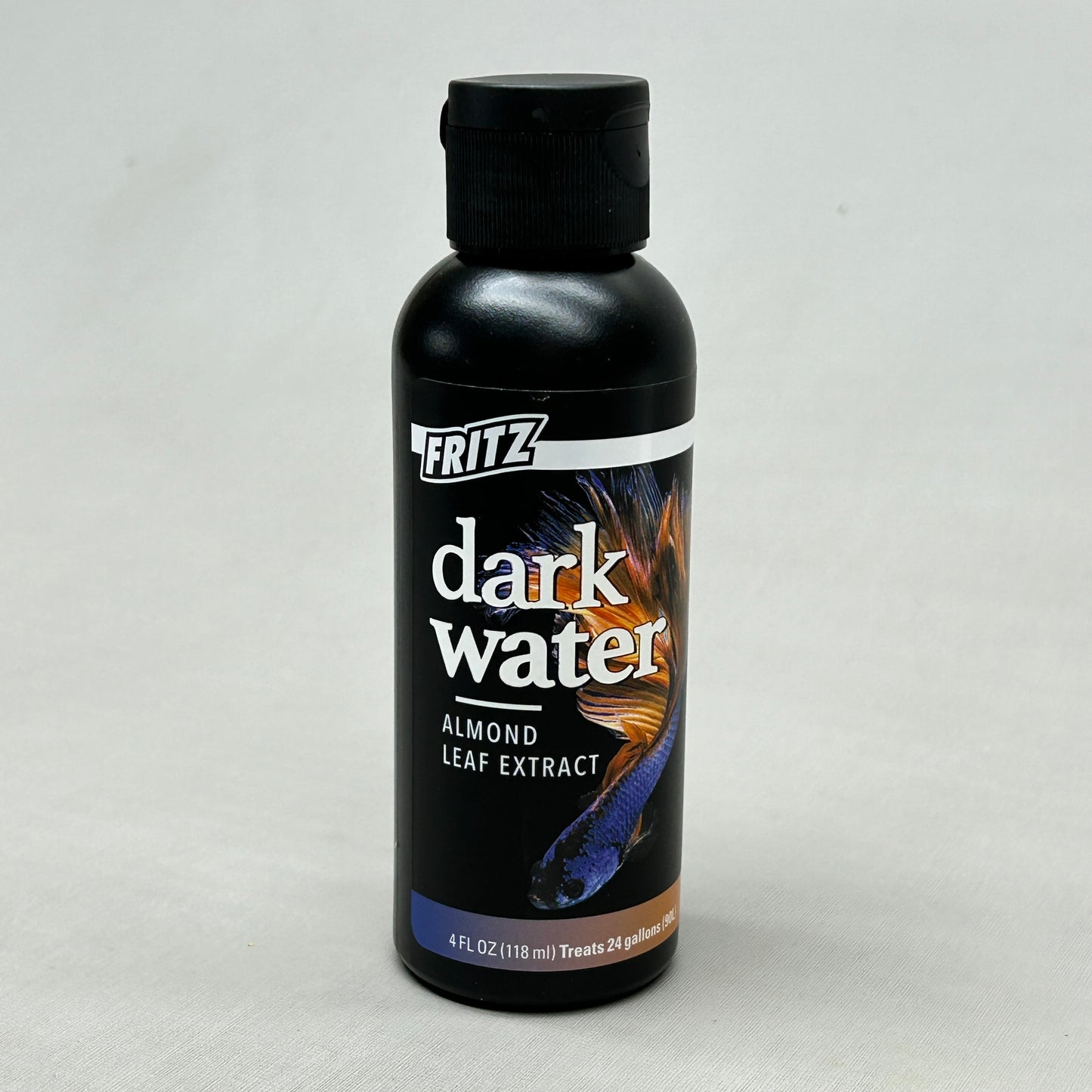 FRITZ Case of 12 Dark Water Almond Leaf Extract for Bettas 4 Oz BB 06/25 (New)