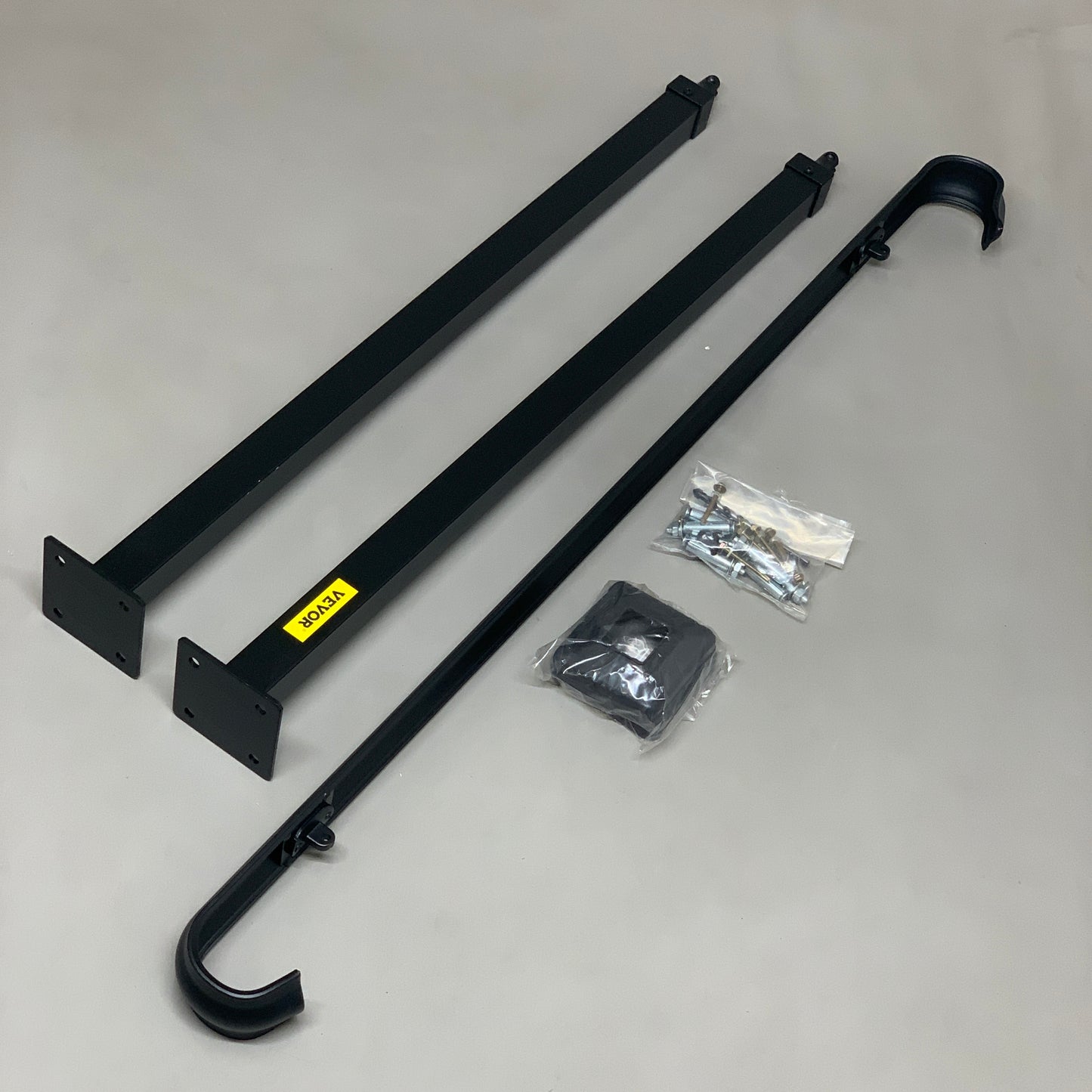 VEVOR Handrails for Outdoor Steps, Fit 1-3 Steps Wrought Iron Handrail (New)