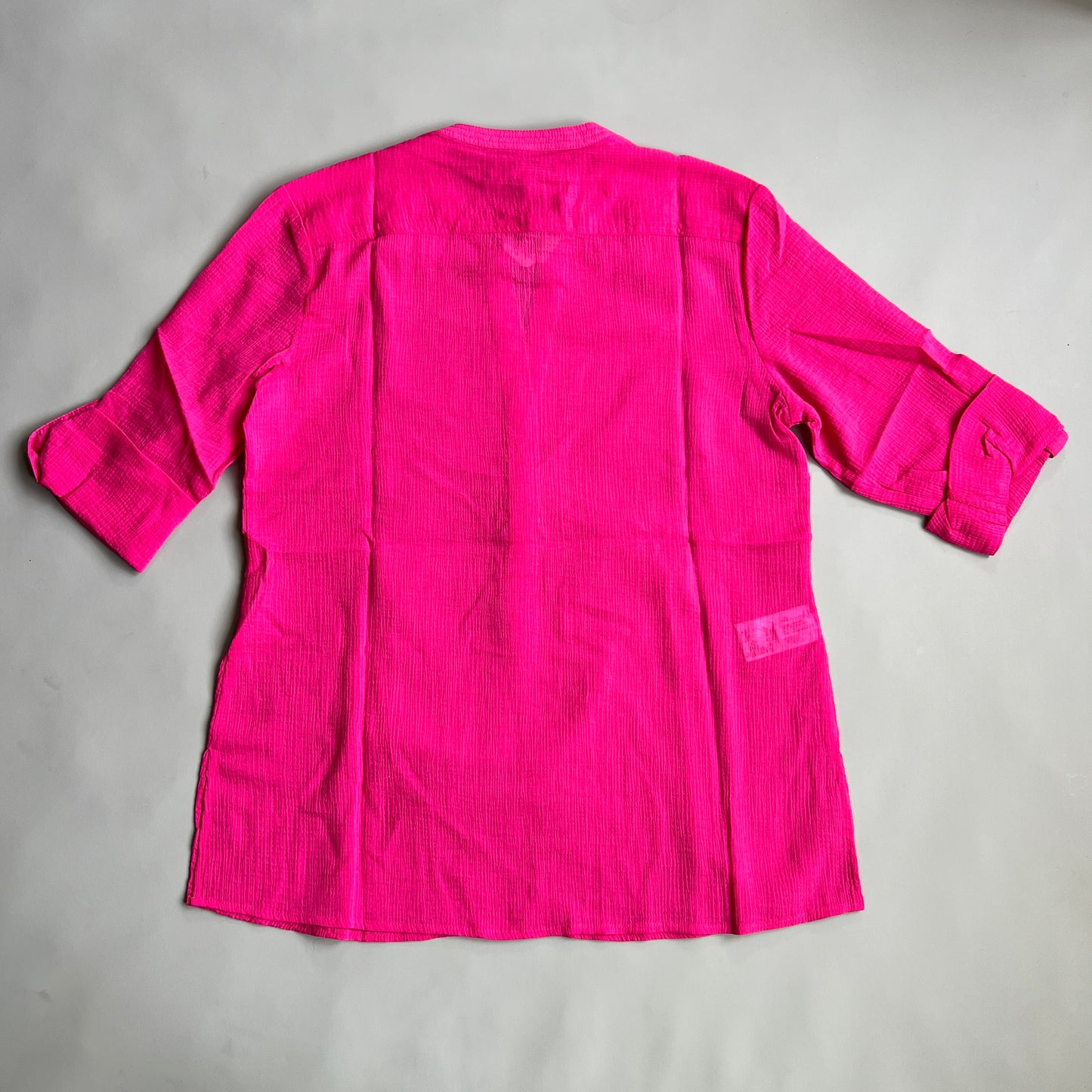 TOMMY BAHAMA Women's Coastview Gauze Top 3/4 Sleeve Rose Bed Size XS (New)