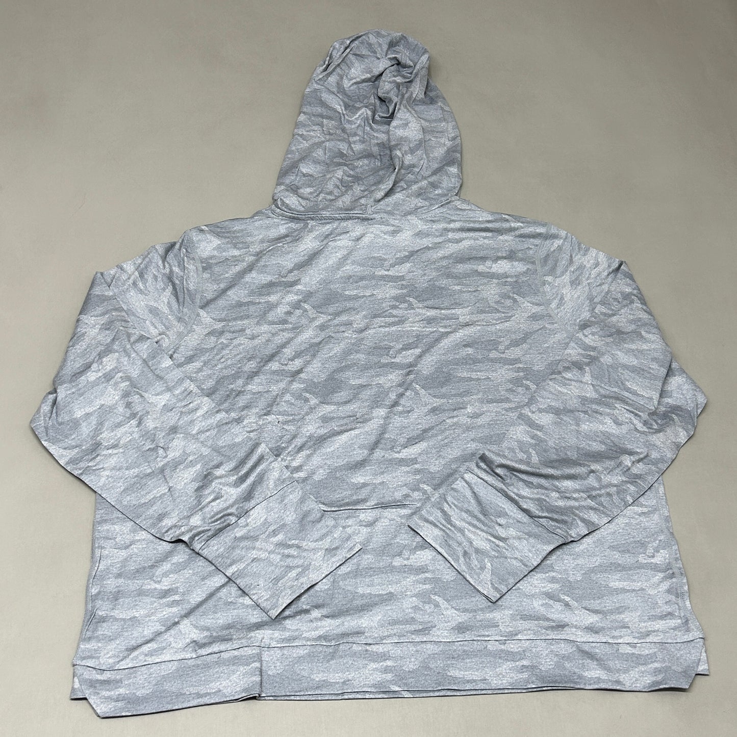MEMBERS MARK Favorite Soft Pullover Light Grey Camo Size XX-Large (New)