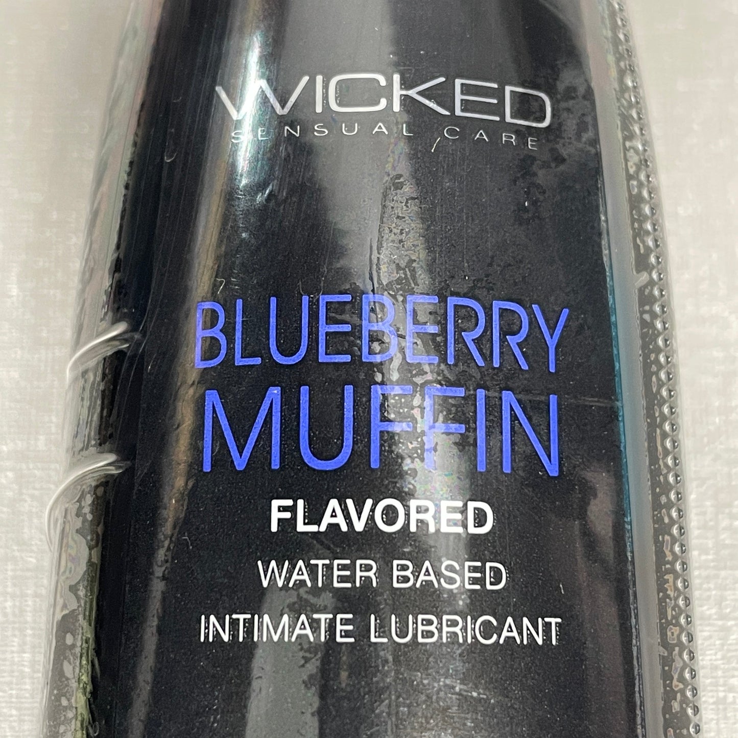WICKED SENSUAL CARE 6 Pack Blueberry Muffin Flavored Water Based Intimate Lubricant 2 oz Exp 11/23 (New)