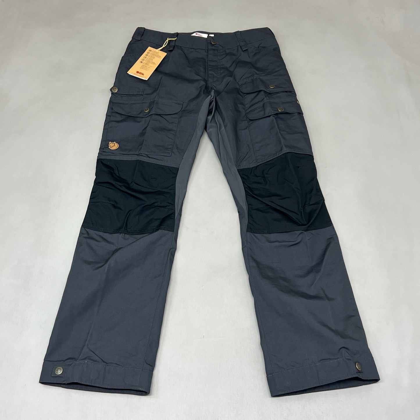 FJALLRAVEN Vidda Pro Ventilated Pants Men's Sz US 30-31 EUR 46 Dark Gray (New)
