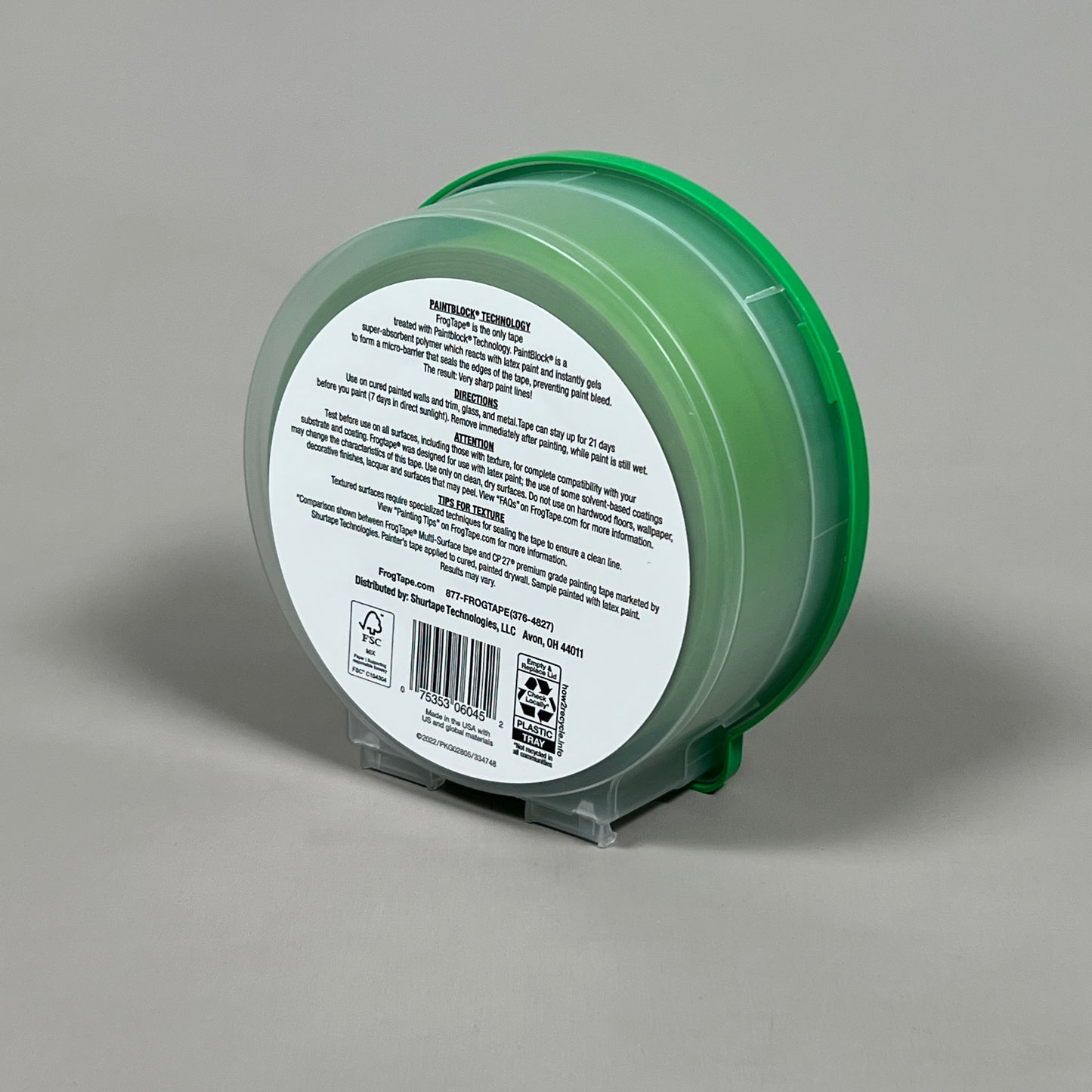 2-PK SHURTAPE FROGTAPE Multi-Surface Masking Tape Green 1.88 in x 60 yd 334726 (New)