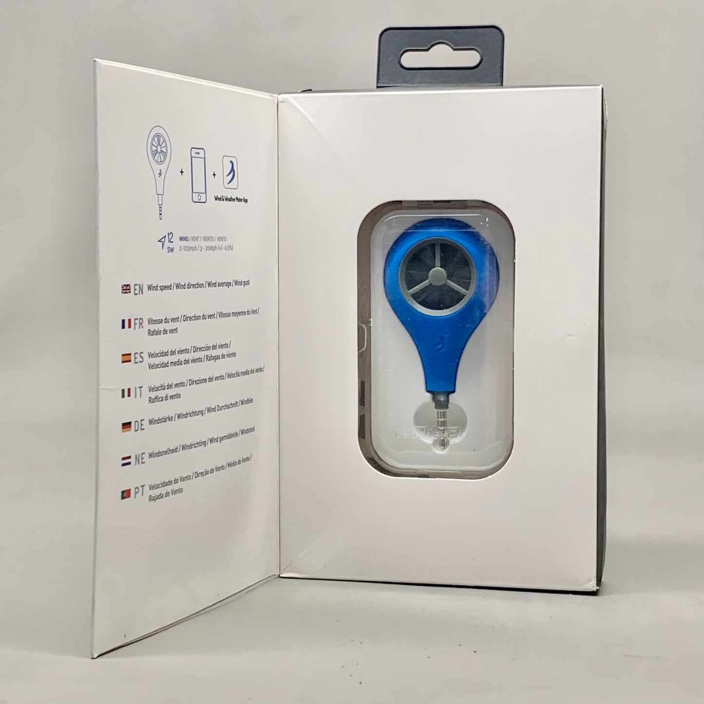 WEATHERFLOW Wind Meter For Smart Phone Head Phone Jack WFANO-01 (New)