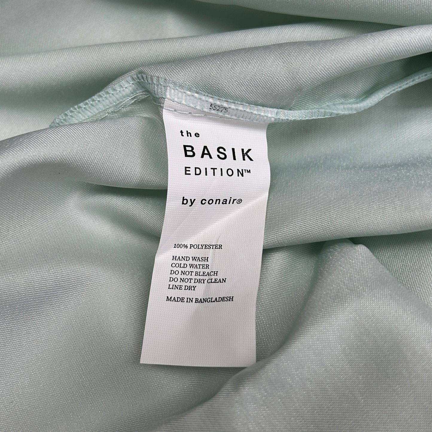 CONAIR 3-PACK! The Basik Edition Satin Pillowcase Teal (New)