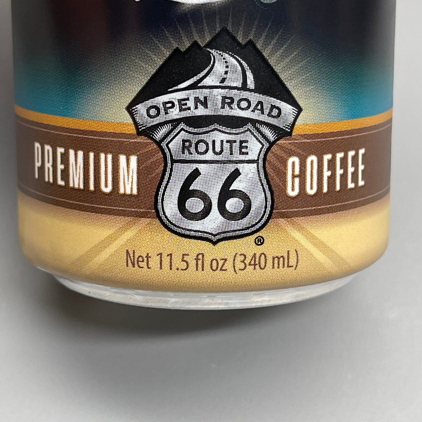 ZA@ 60 CANS! OPEN ROAD ROUTE 66 Energy Boosting Light Vanilla Cold Brew Drink 11.5 fl oz (06/24) Premium Coffee B