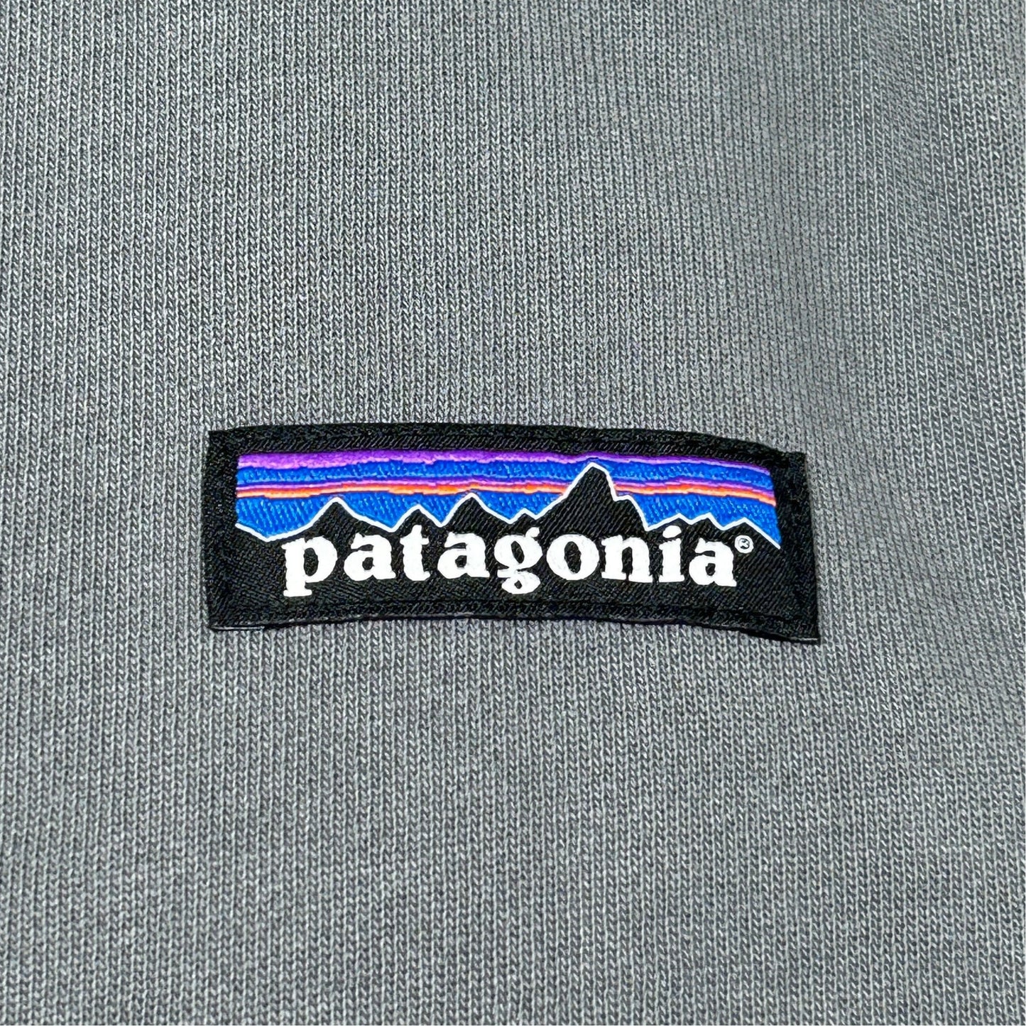 PATAGONIA Regenerative Organic Cotton Hoody Sweatshirt Sz M Noble Grey (New)