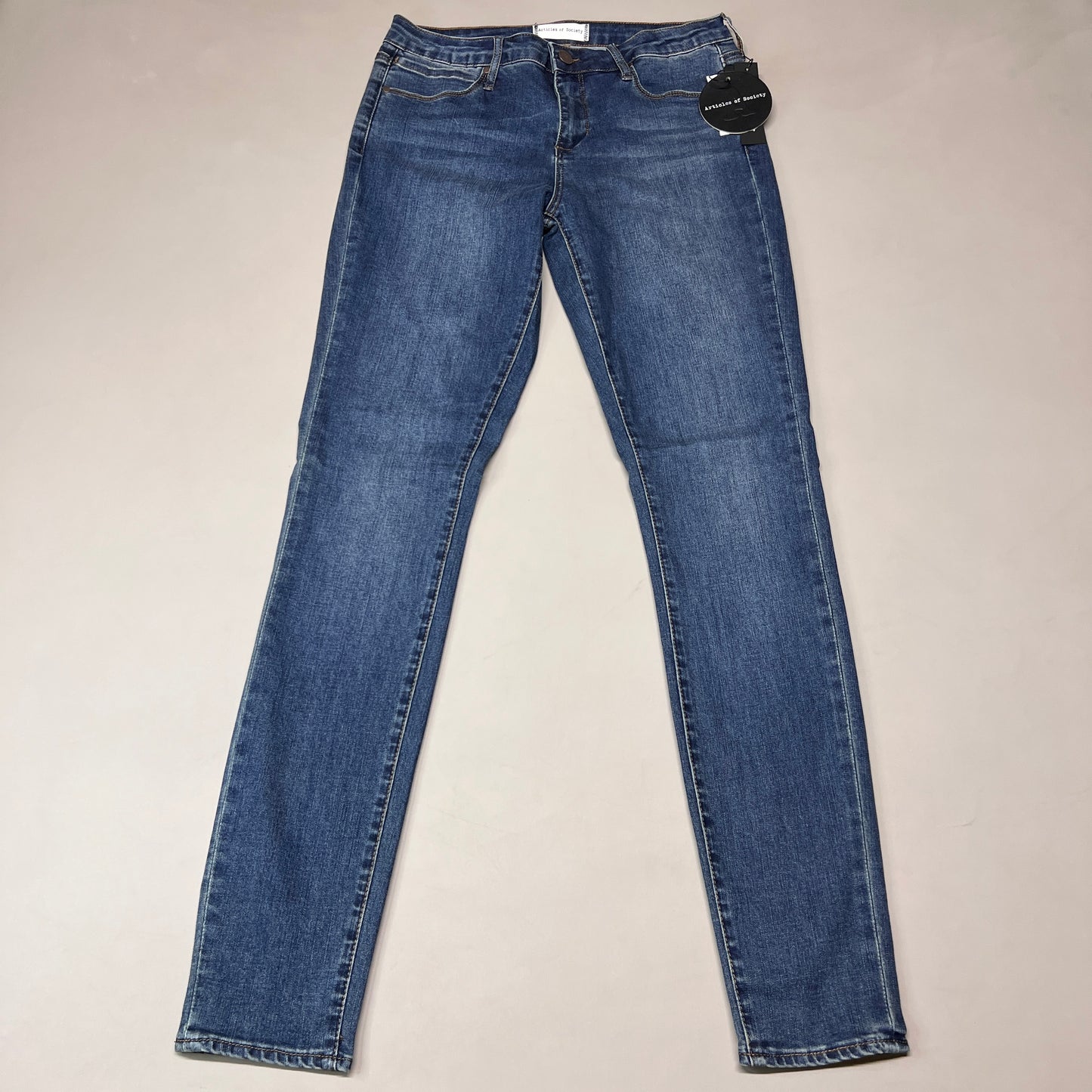 ARTICLES OF SOCIETY Aiea Denim Jeans Women's Sz 29 Blue 5352PLV-701 (New)