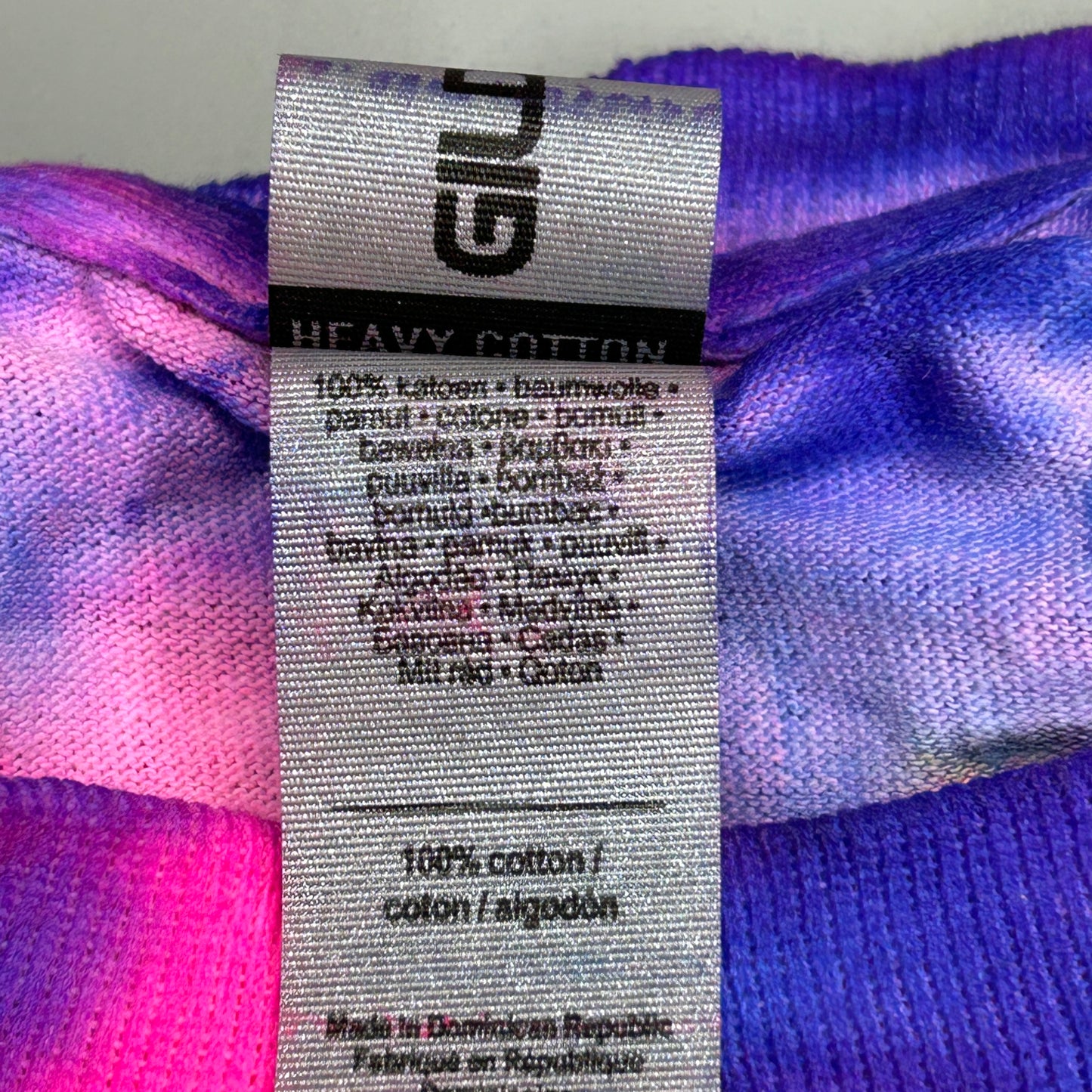 Tye Dye 12 Pack! Gildan Short Sleeve Unisex Heavy Cotton T-Shirts Sz Youth Large (New)