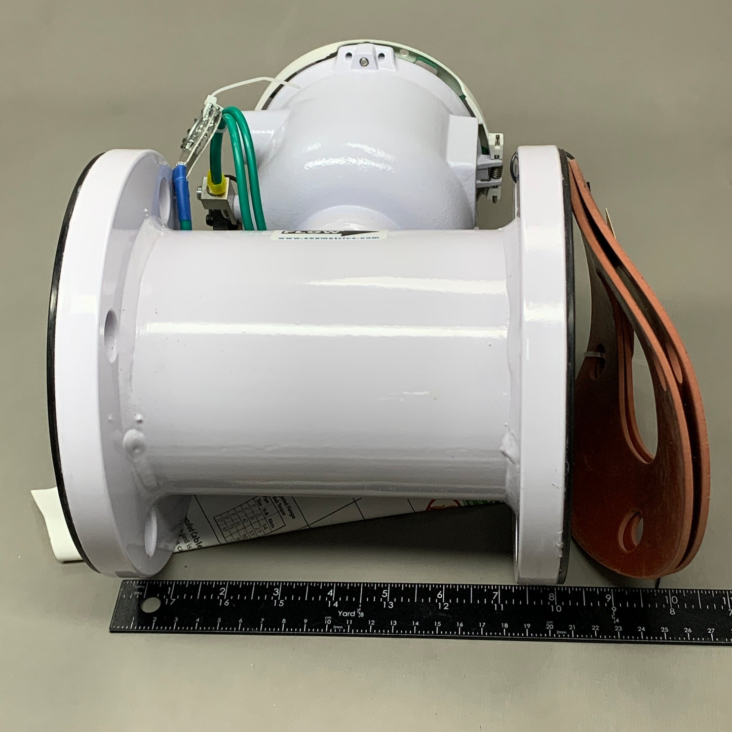 SEAMETRICS Flanged In-Line Mag Meter w/ Integral Display, Base Model AG3000-03000-F1-BX-X-XX-0000 (New)