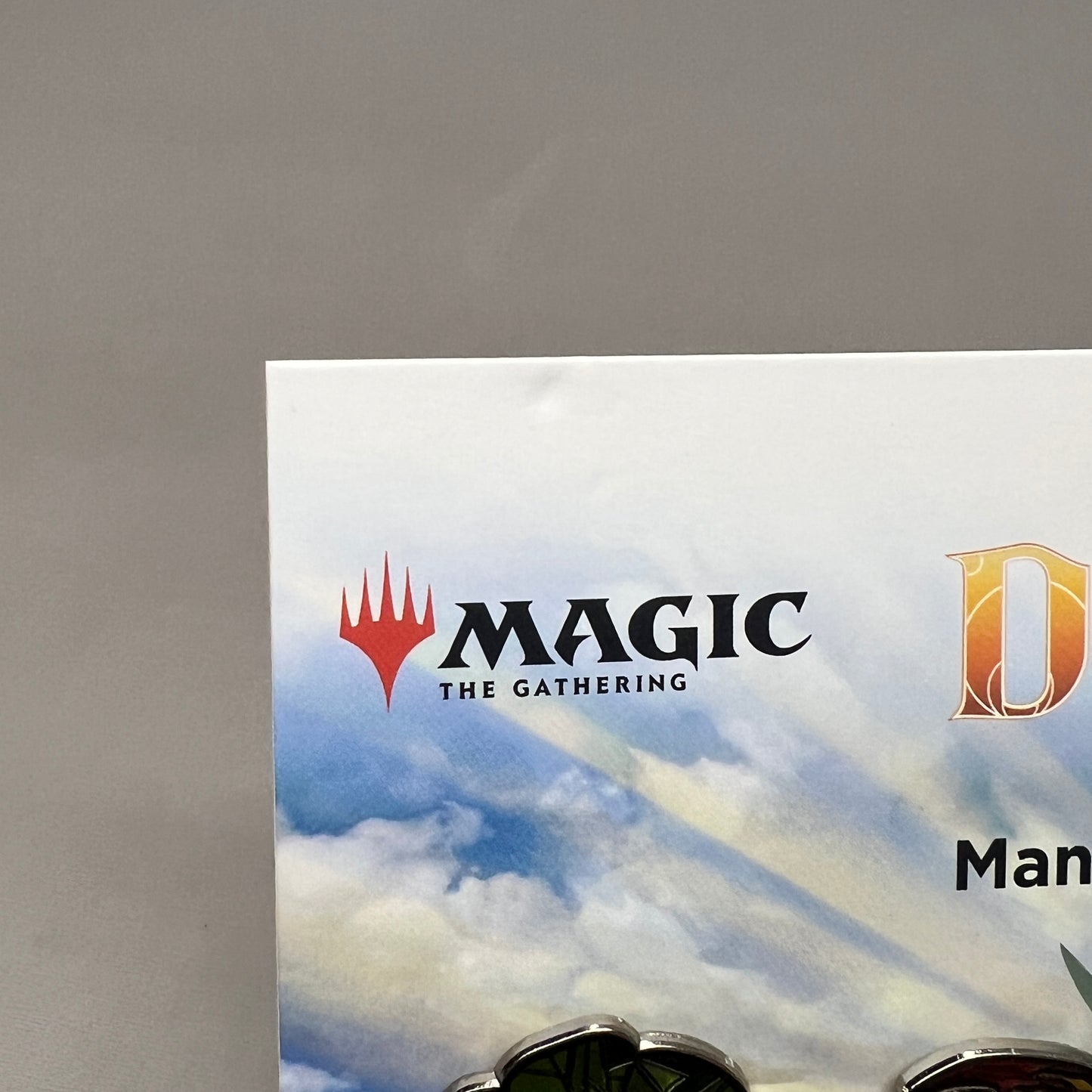 MAGIC THE GATHERING Doninarian United Mana Symbol Pin Badge Set (5 Pins) Collectible, RARE! (New)