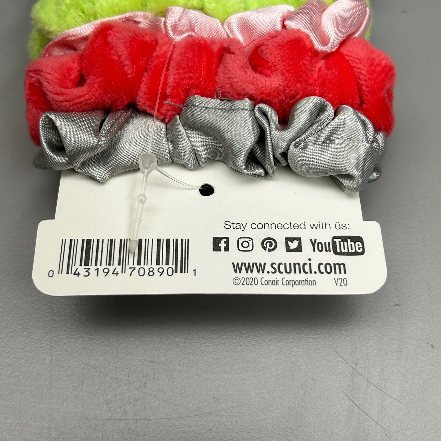 SCUNCI 3-PACK! The Original Scrunchie Multicolor 8-Pieces (New)