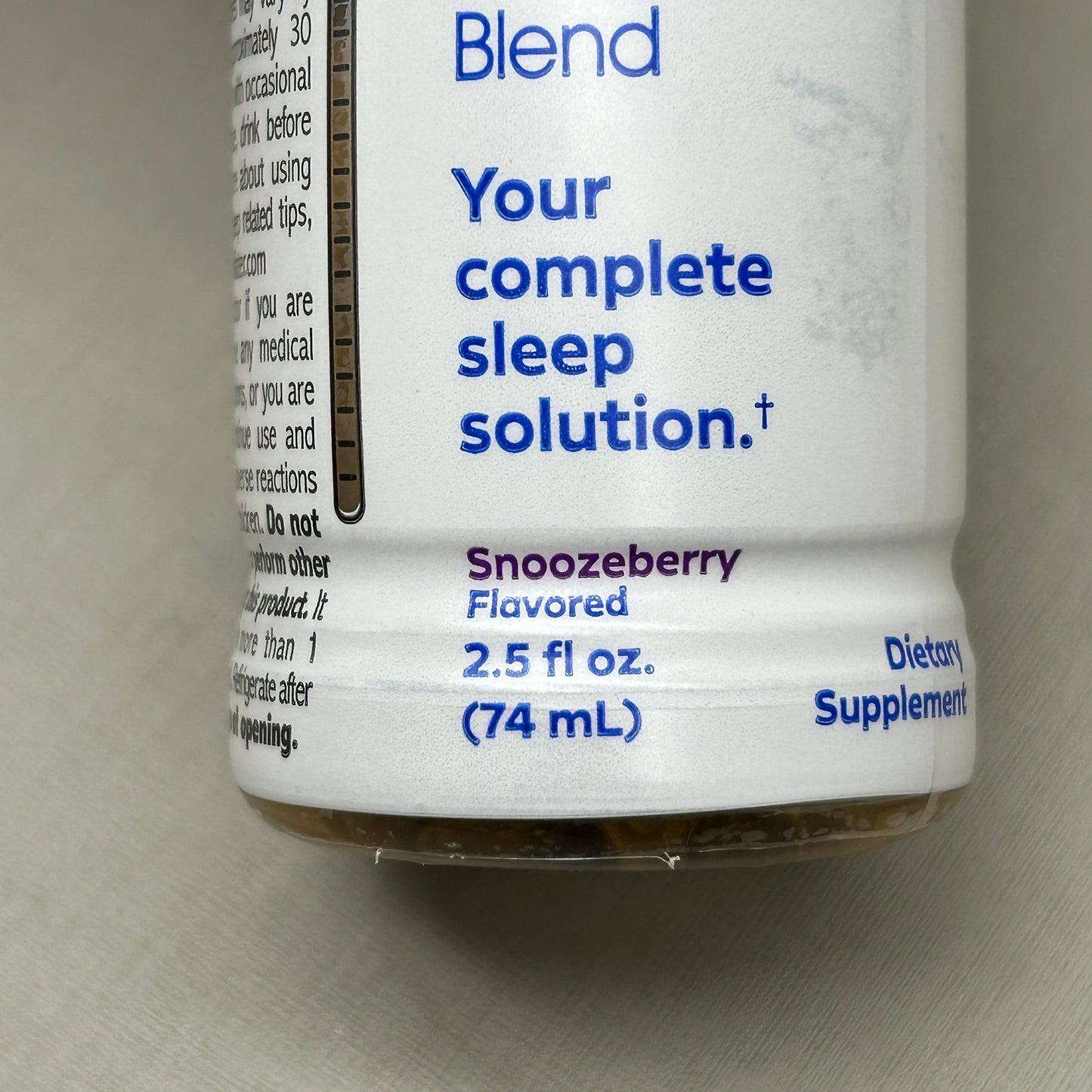 z@ DREAM WATER (12 PACK) Sleep and Relaxation Shot Snoozeberry 2.5 fl oz BB 09/23 (New)