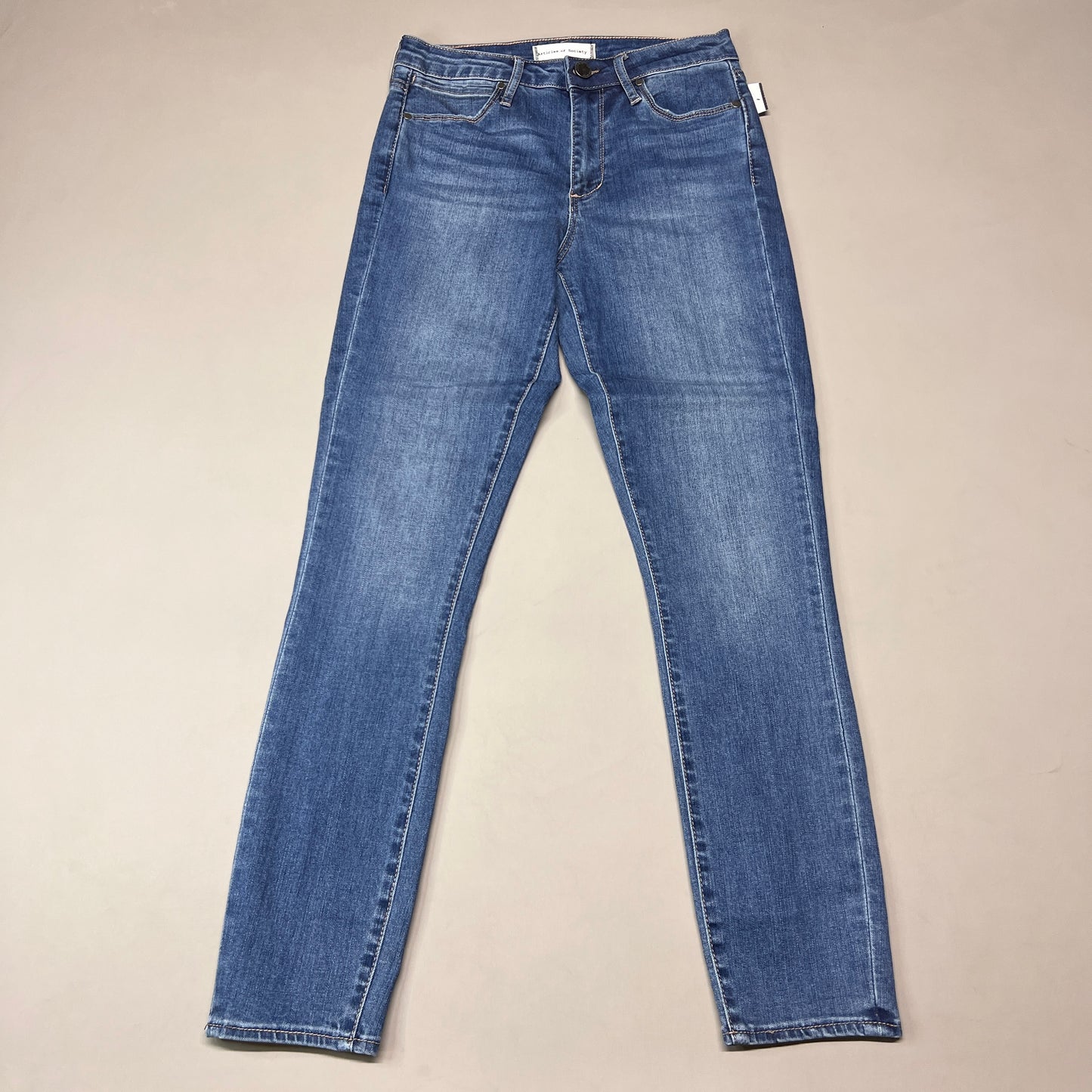 ARTICLES OF SOCIETY Pearl City Denim Jeans Women's Sz 25 Blue 4018PLV-712 (New)