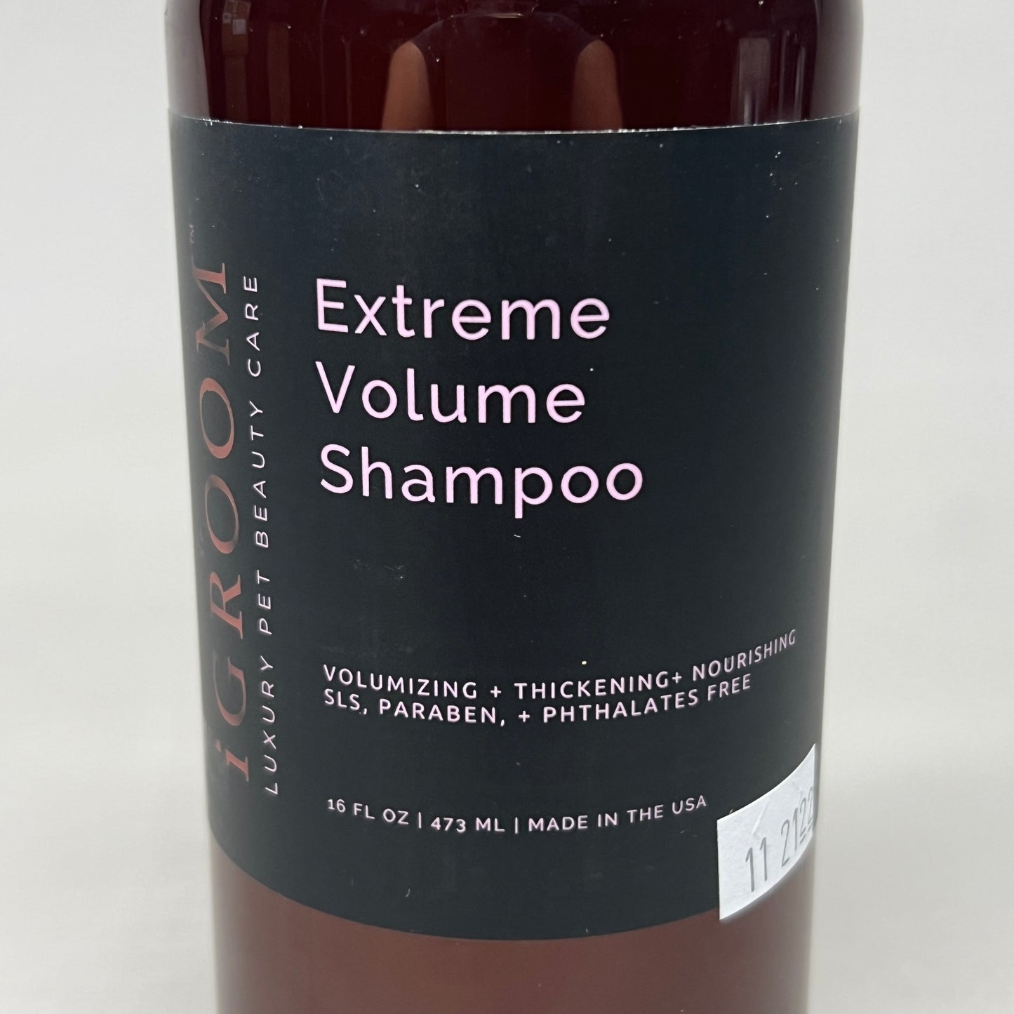 IGROOM Extreme Volume Dog Shampoo, Luxury Pet Beauty Care 16 fl oz (New)