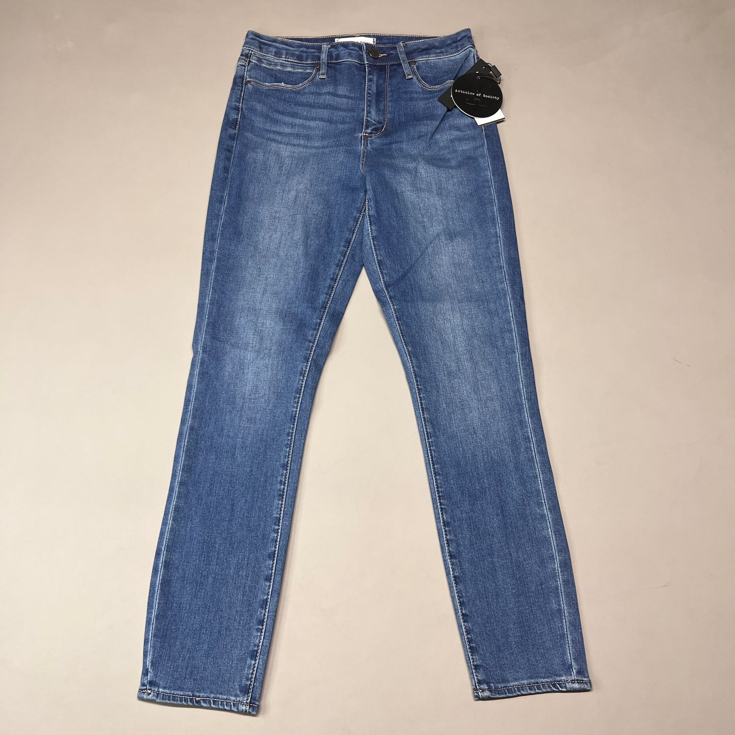 ARTICLES OF SOCIETY Pearl City Denim Jeans Women's Sz 26 Blue 4018PLV-712 (New)