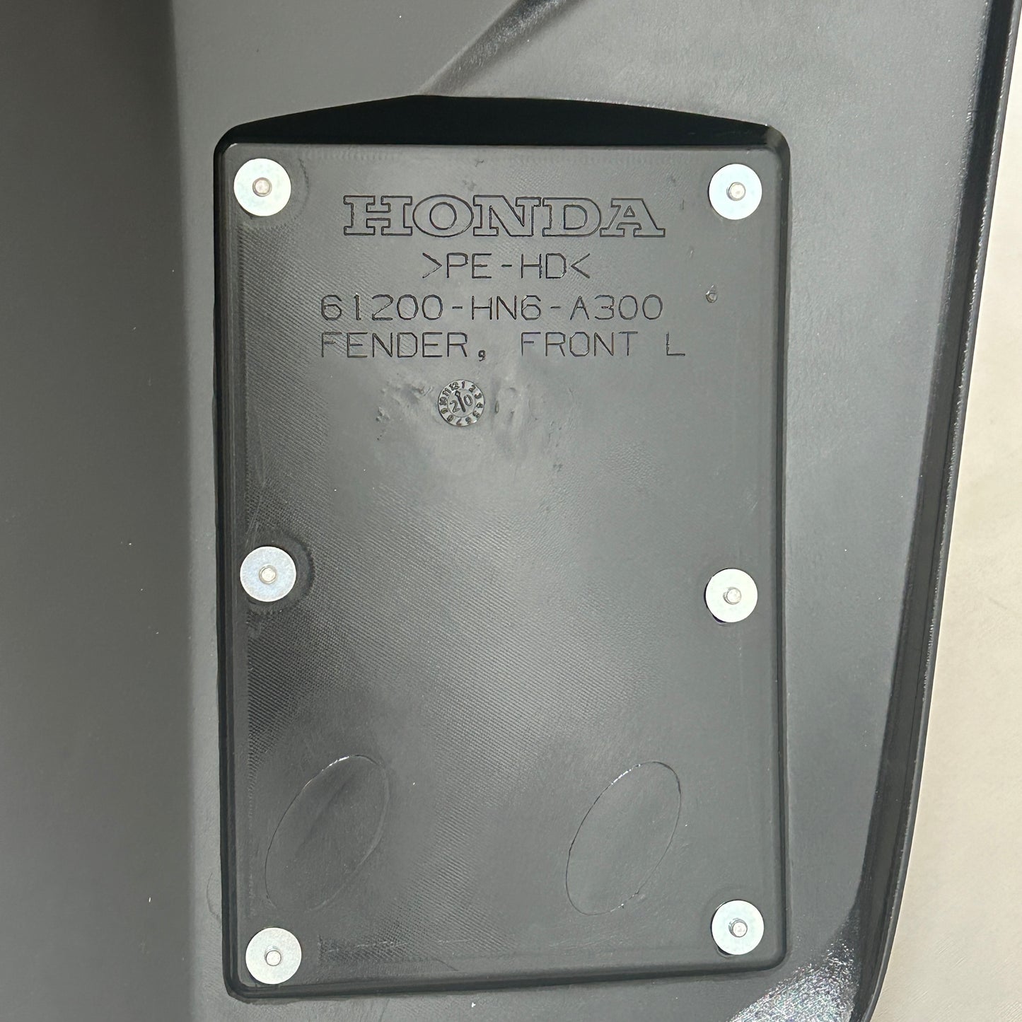 HONDA TRX ATV Left Front Fender Set Type 4 2020-21 61250-HS1-A10ZB (New)