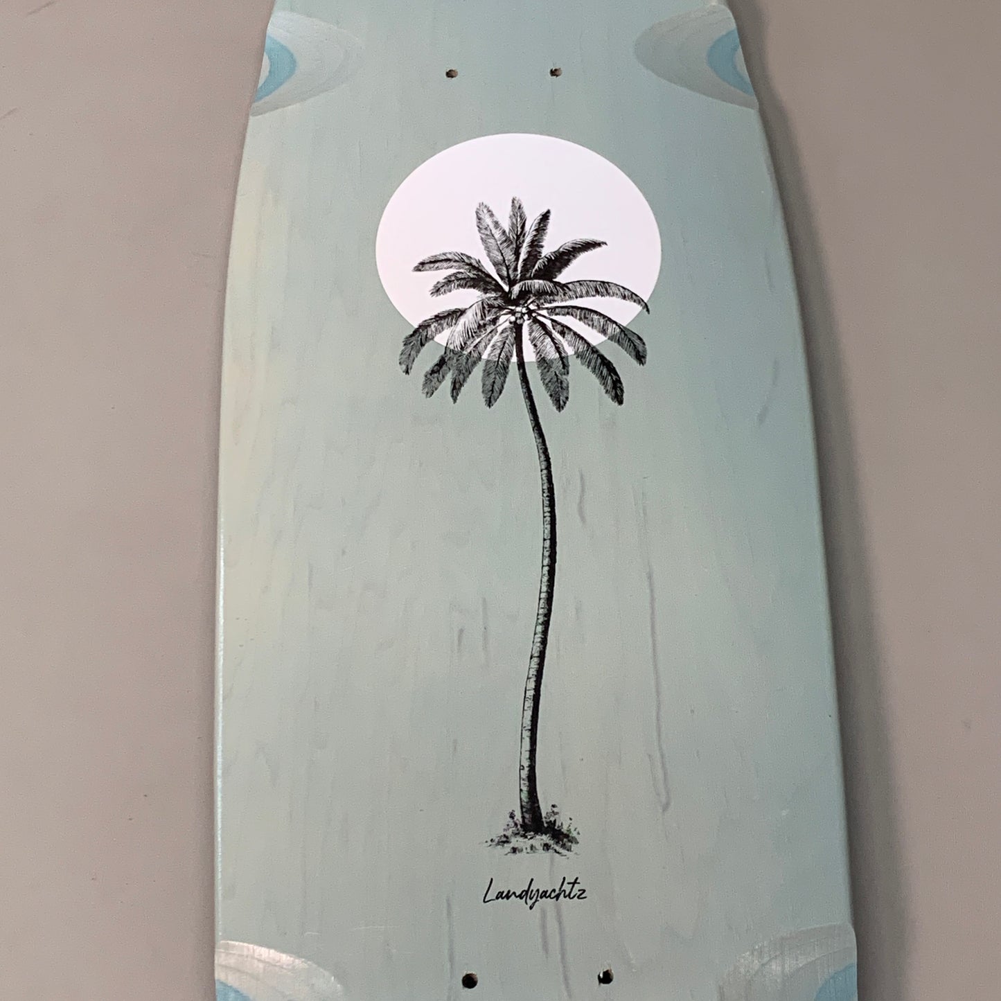LANDYACHTZ Dinghy Blunt UV Sun Longboard/Skateboard Canadian Maple Deck 7 Ply 29"x9" (New Other)