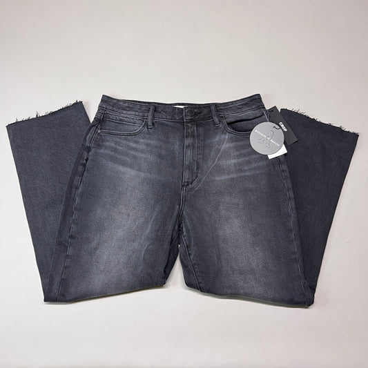 ARTICLES OF SOCIETY Kate Eleele Raw Hem Cropped Jeans Women's Sz 29 Black 4810TQB-720 (New)