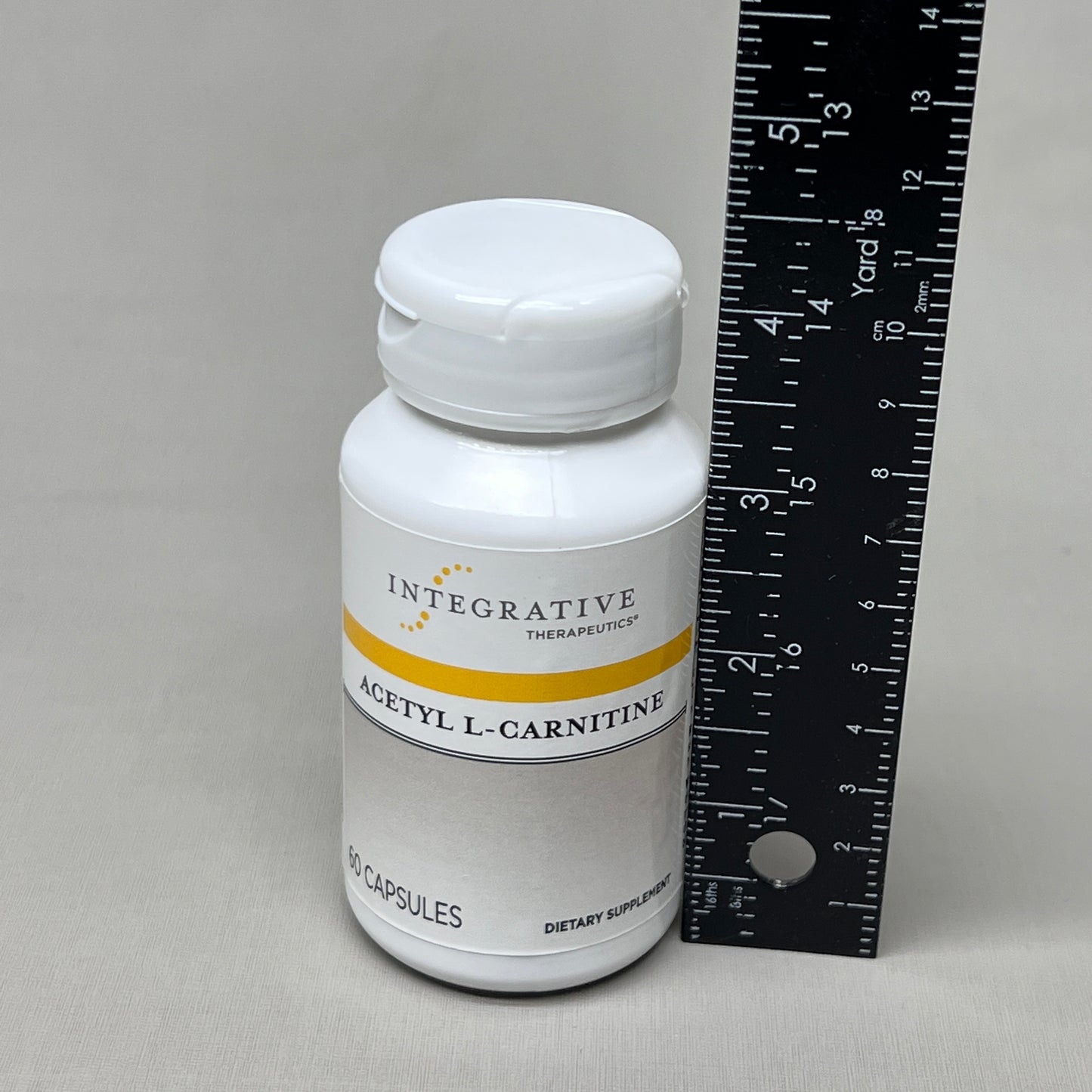 INTEGRATIVE THERAPEUTICS Acetyl L-Carnitine Supplement 60 Capsules 5/26 (New)