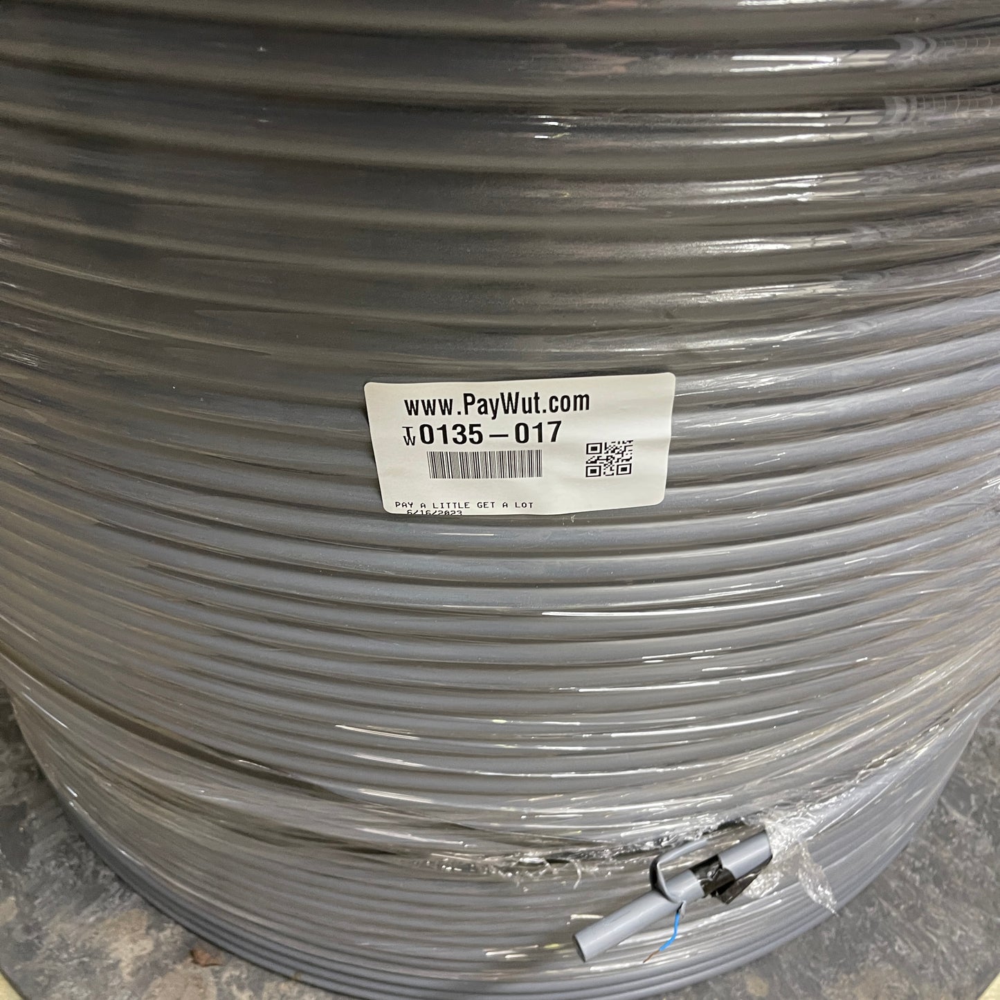 DURA-LINE FuturePath Microduct 14/10MM Gray UV W/ Locate Wire 5000' 10013288 (New)