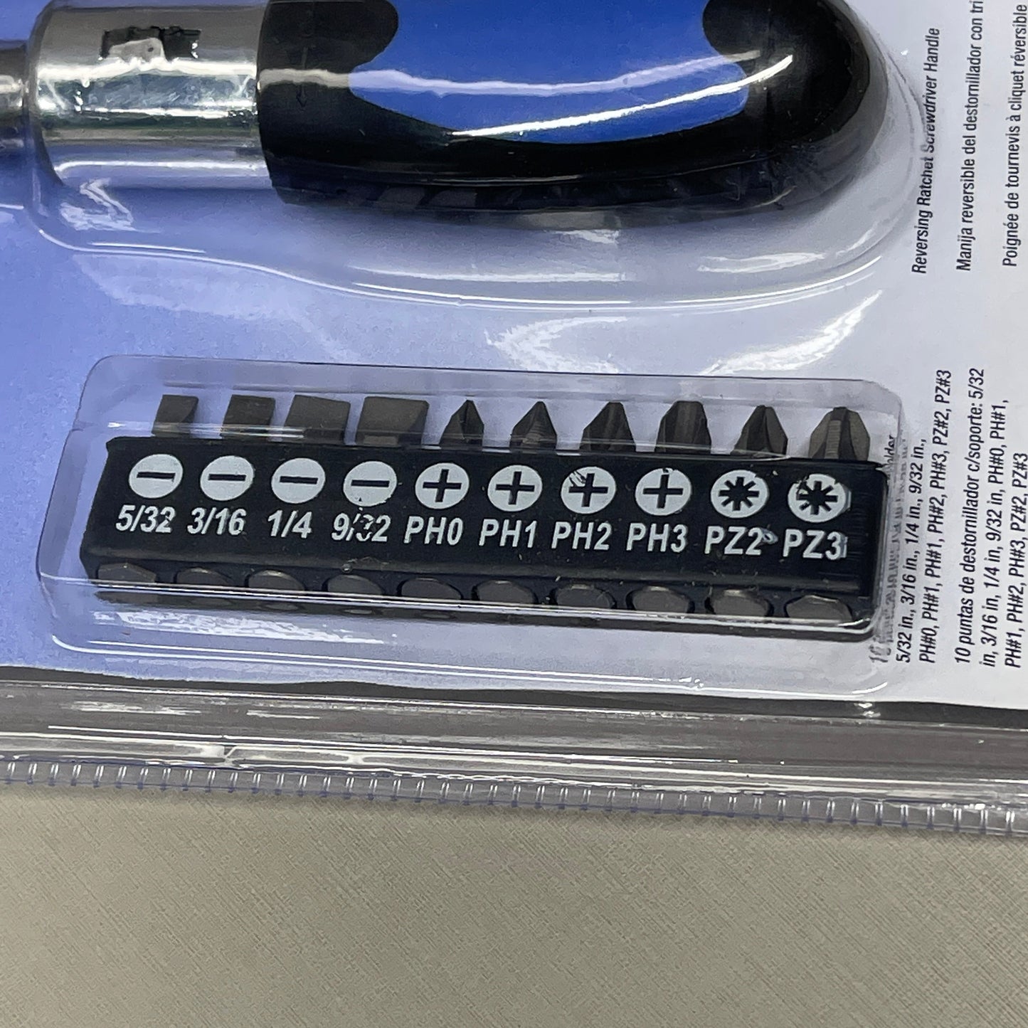 ZA@ HELPING HAND 12 PC Stubby Tool Set W/ Adjustable Wrench And Screwdriver FQ20309 (New) B