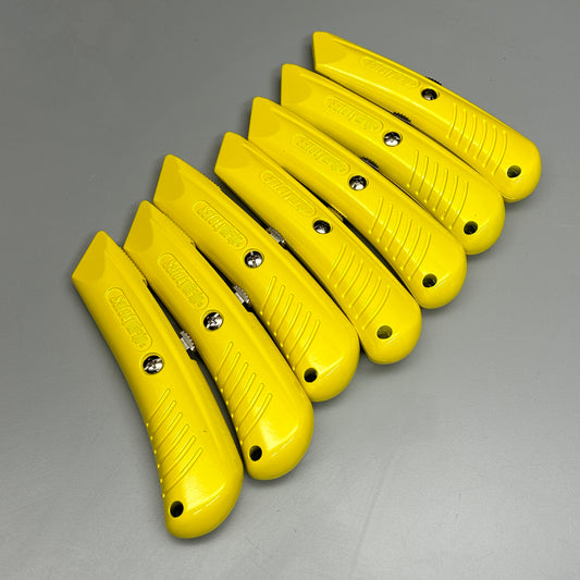 SAFETY GRIP 7-PACK! Utility Knife Yellow RSG-194 (New)