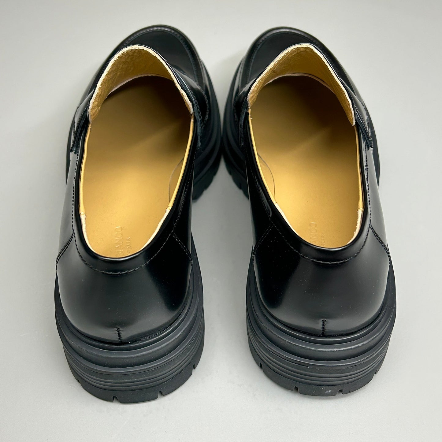 TONY BIANCO Wiz Black Hi Shine Casual Shoes Women's Sz 5.5 (New)