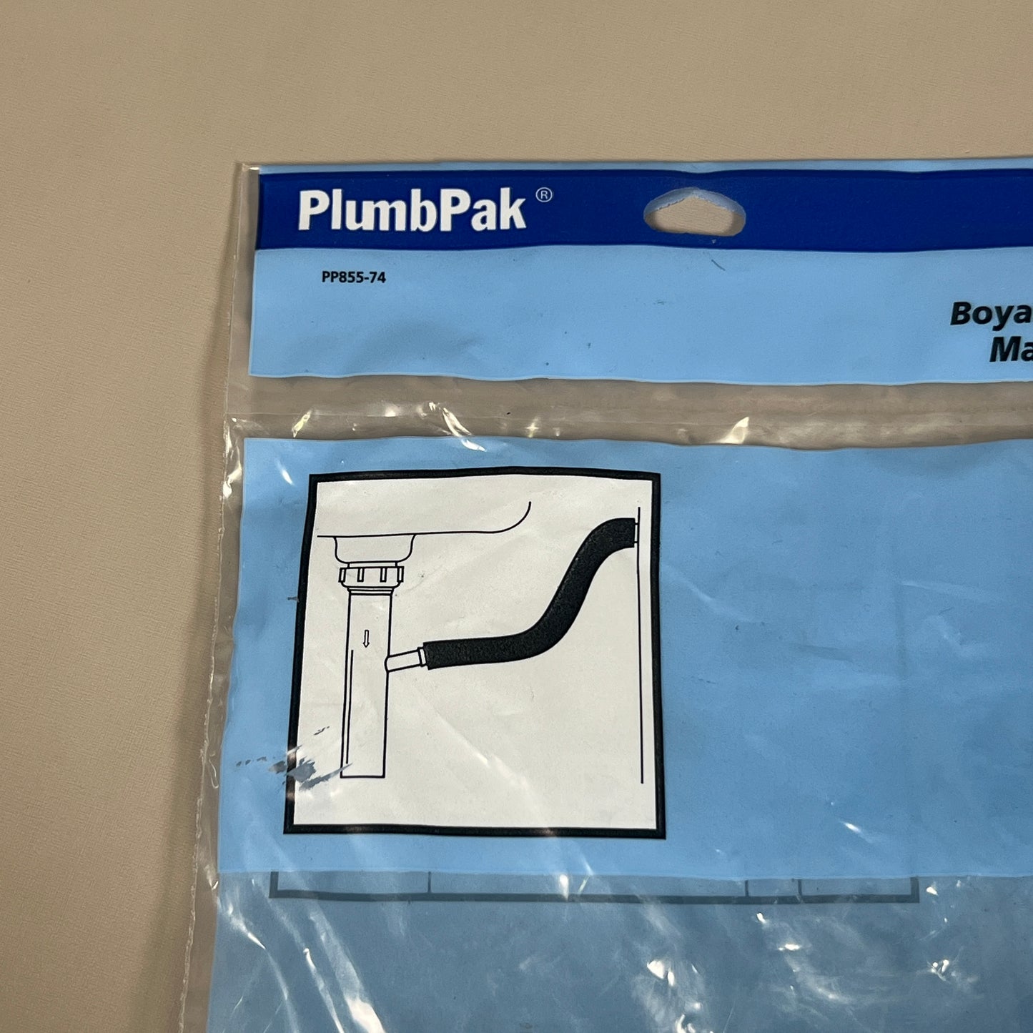 PLUMB PAK Dishwasher Discharge Hose With Clamps 6 In. (New)