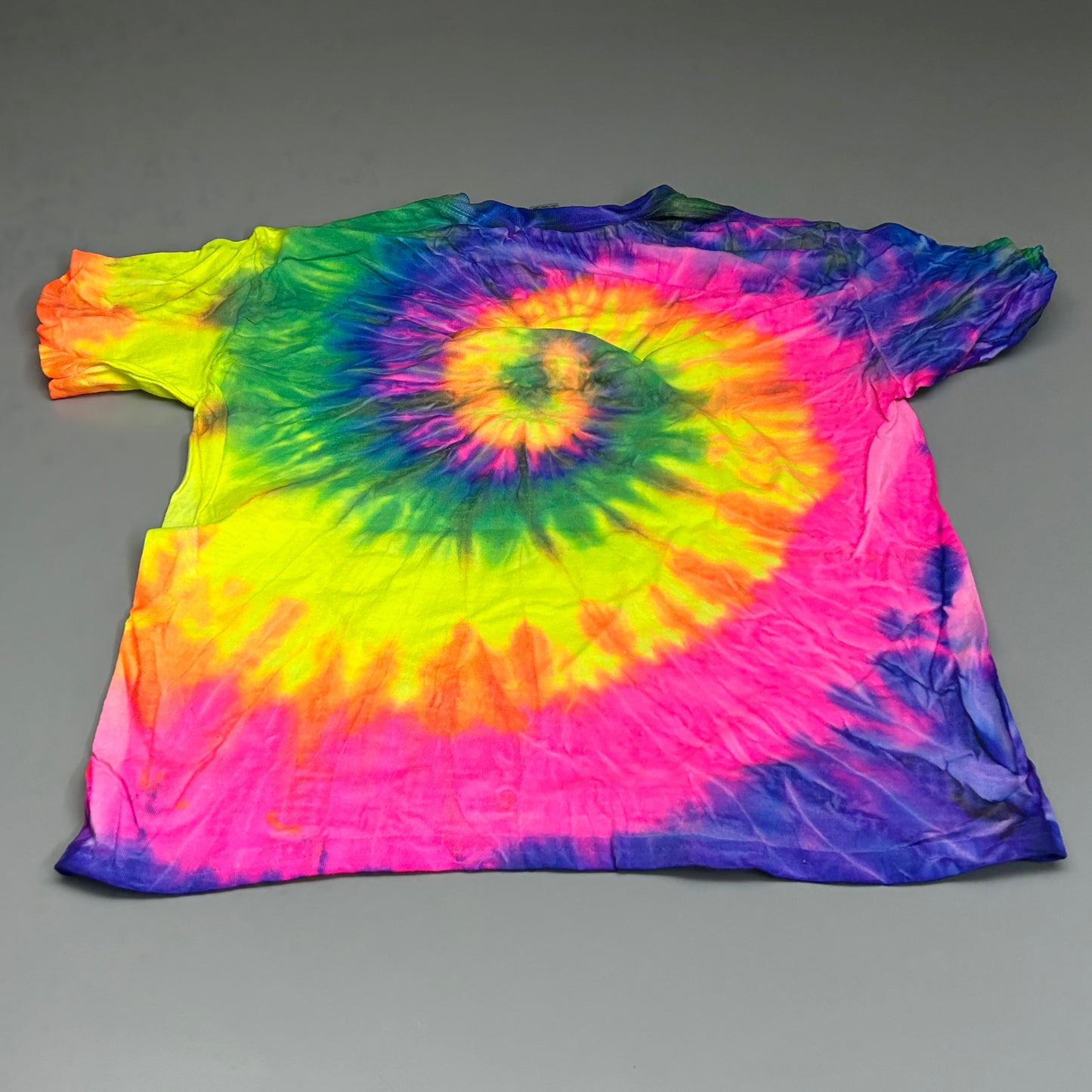 Tye Dye 12 Pack Gildan Short Sleeve Unisex Heavy Cotton T-Shirts Sz Youth Medium (New)