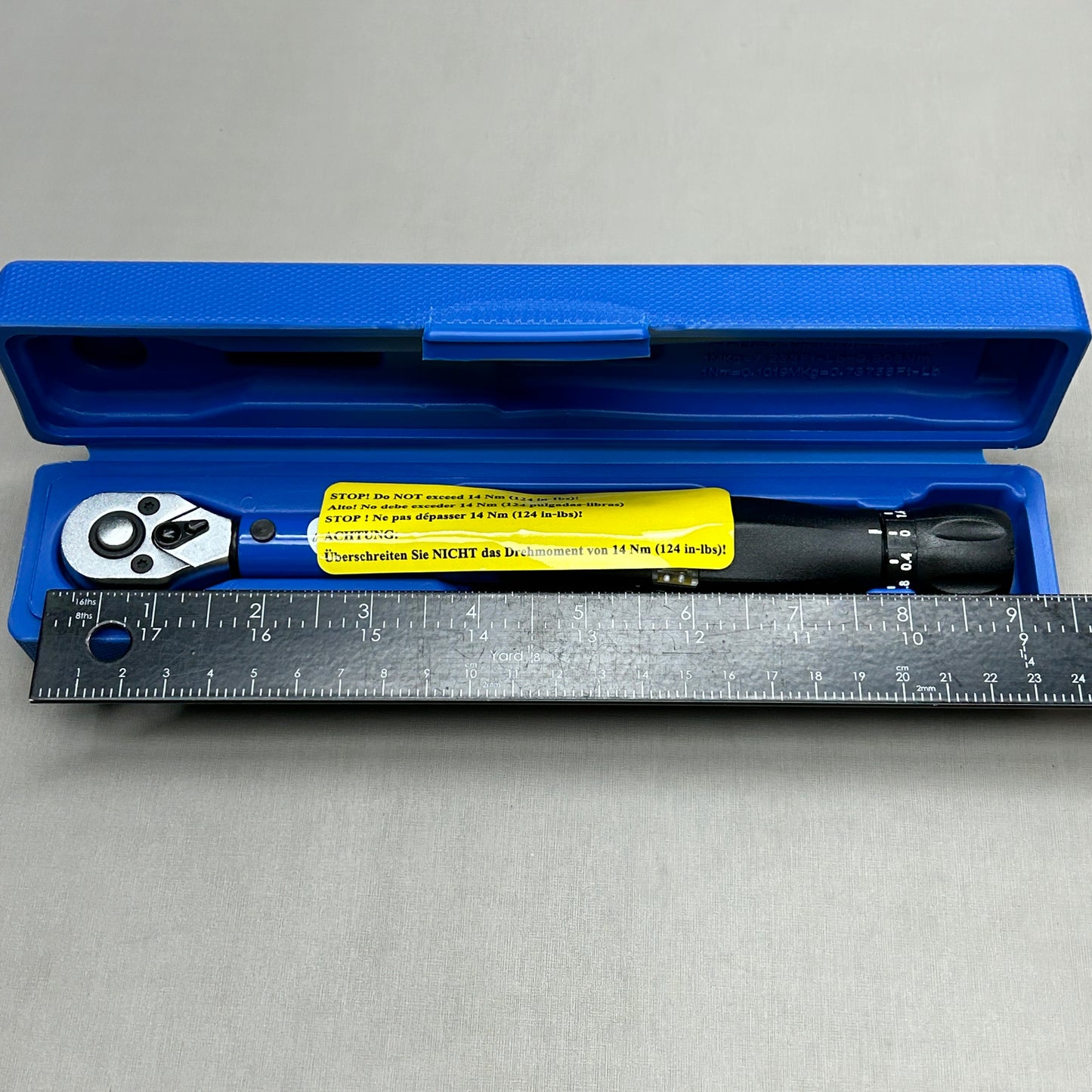 PARK TOOL Ratcheting Click Type Bicycle Torque Wrench TW-5.2 (New)