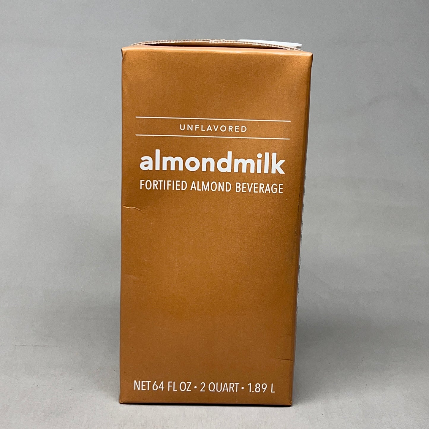 ZA@ STARBUCKS (8 PACK) Unflavored Almond Milk Fortified Beverage 64 fl oz BB 12/25