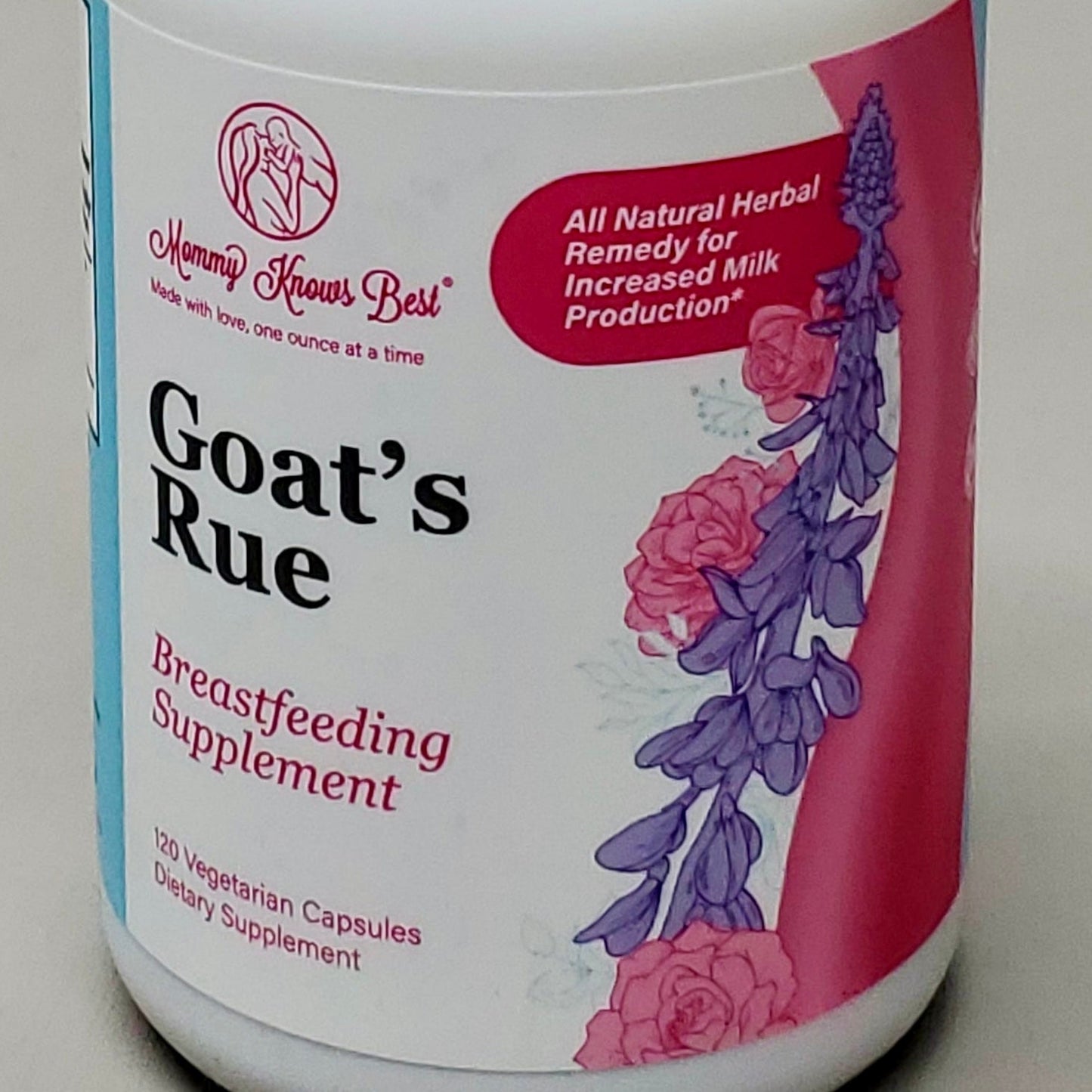 ZA@ MOMMY KNOWS BEST 6-PACK! Goat's Rue Breastfeeding Supplement 120 Capsules 720 Total Exp 10/23 C