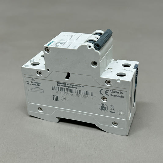 SIEMENS Miniature Circuit Breaker 230 V 6kA, 32 A, D=70 mm Off-White 5SL6532-7 (New)