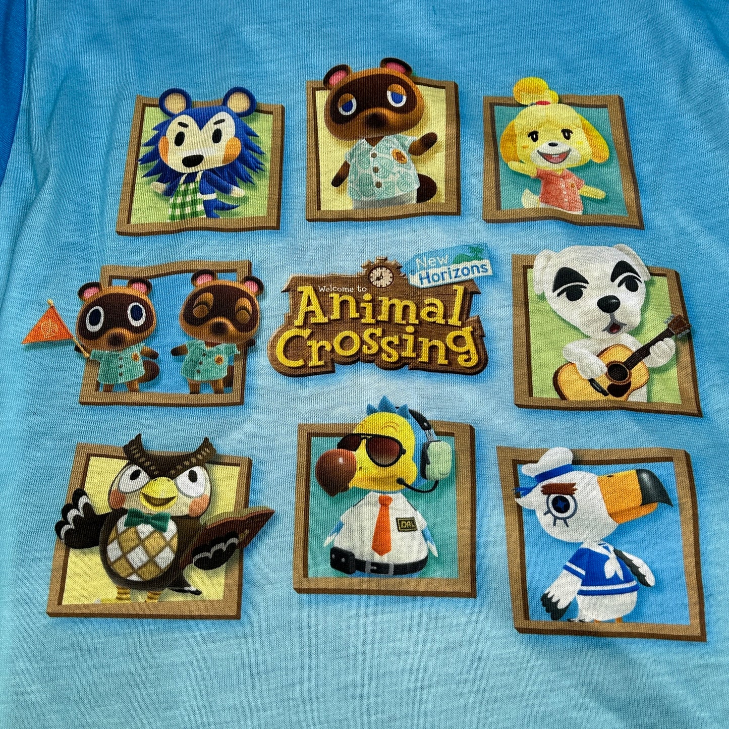 KOMAR KIDS Boys' Animal Crossing 2pc Pajama Set Blue Sz XL (New)