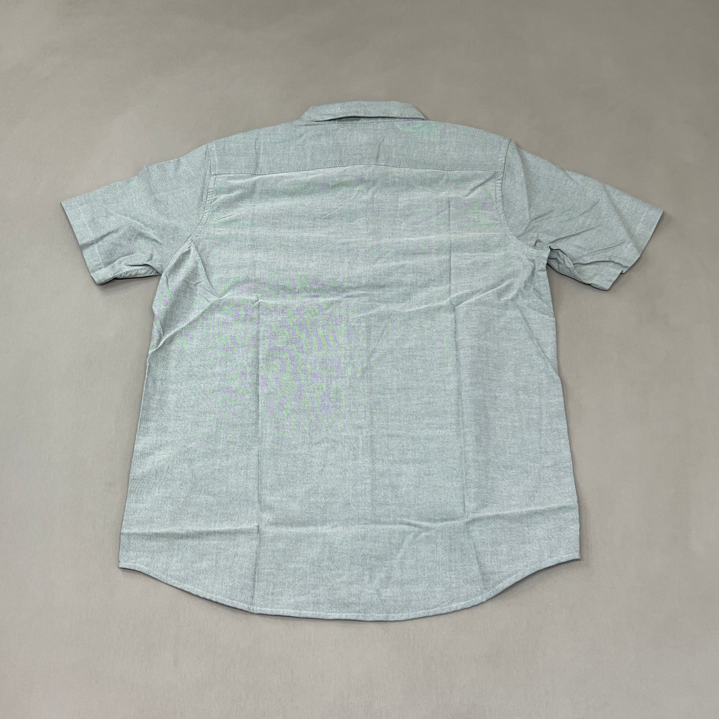 RVCA That'll Do Stretch Short Sleeve Shirt Youth Sz XL / 16 B525TRTS Balsam Green (New)