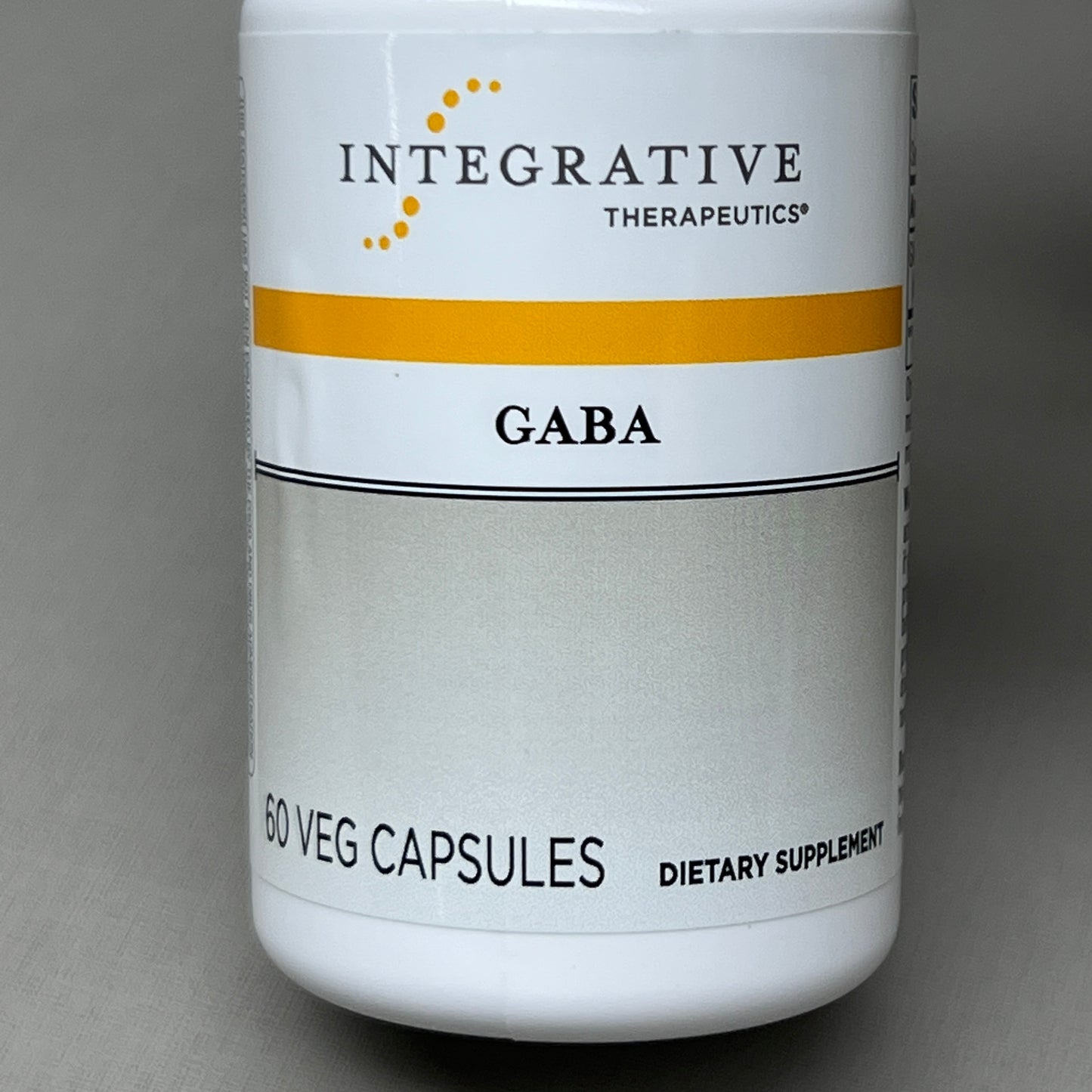 INTEGRATIVE THERAPEUTICS Gaba Dietary Supplement 60 veg capsules 3/24 (New)