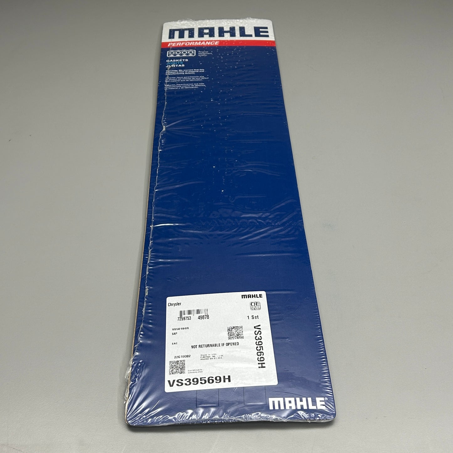 MAHLE Engine Valve Cover Gasket Set for Chrysler VS39569H (New)